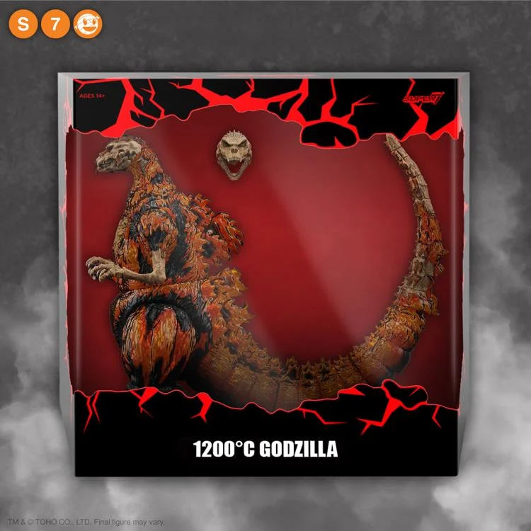 Super 7 ULTIMATES Godzilla vs. Destoroyah 1200°C Collectible Action Figure - Perfect for Anime Fans, Movie Collectors & Home Decor Display