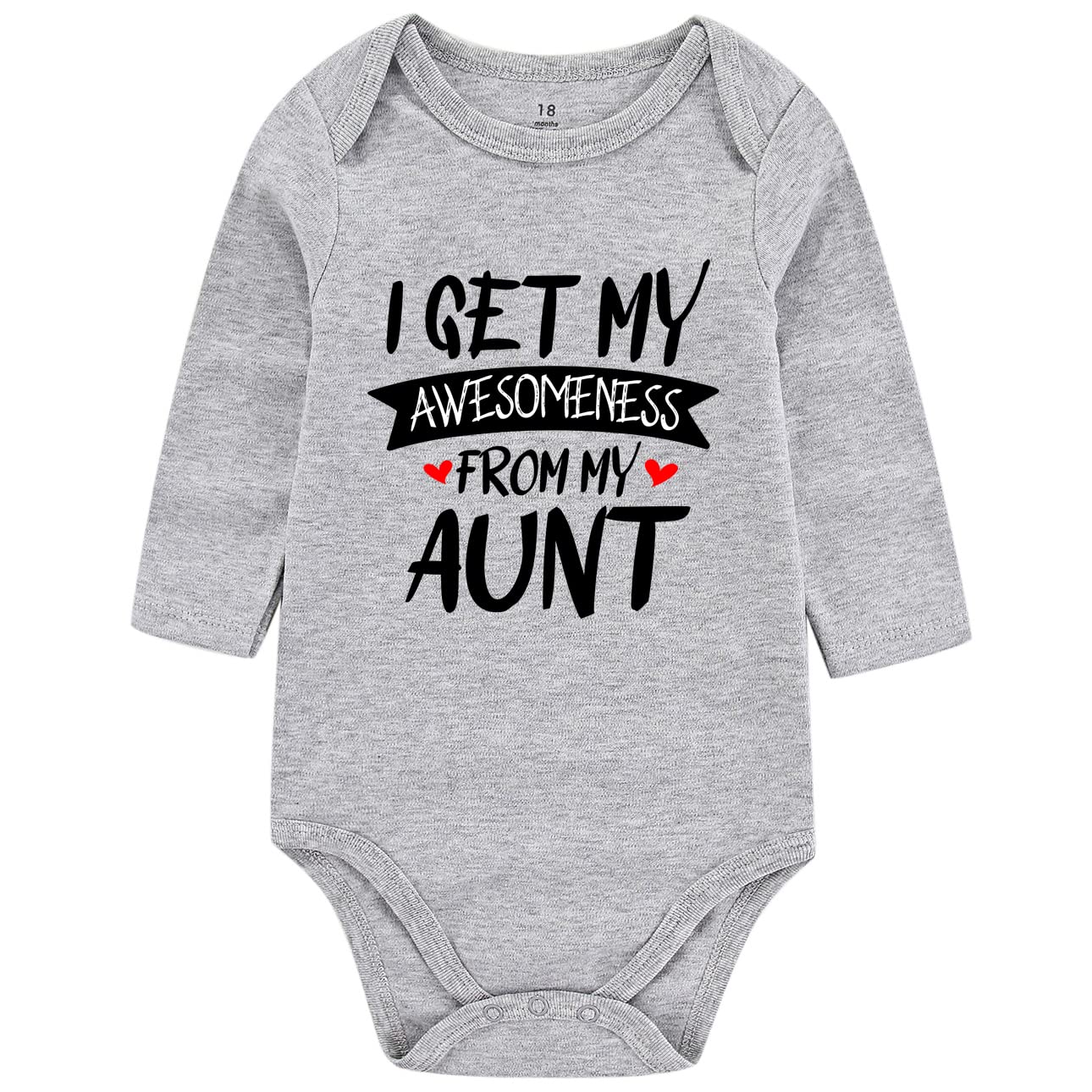 Funny Unisex Baby Bodysuits - Like Dad Outfit for Newborns & Toddlers