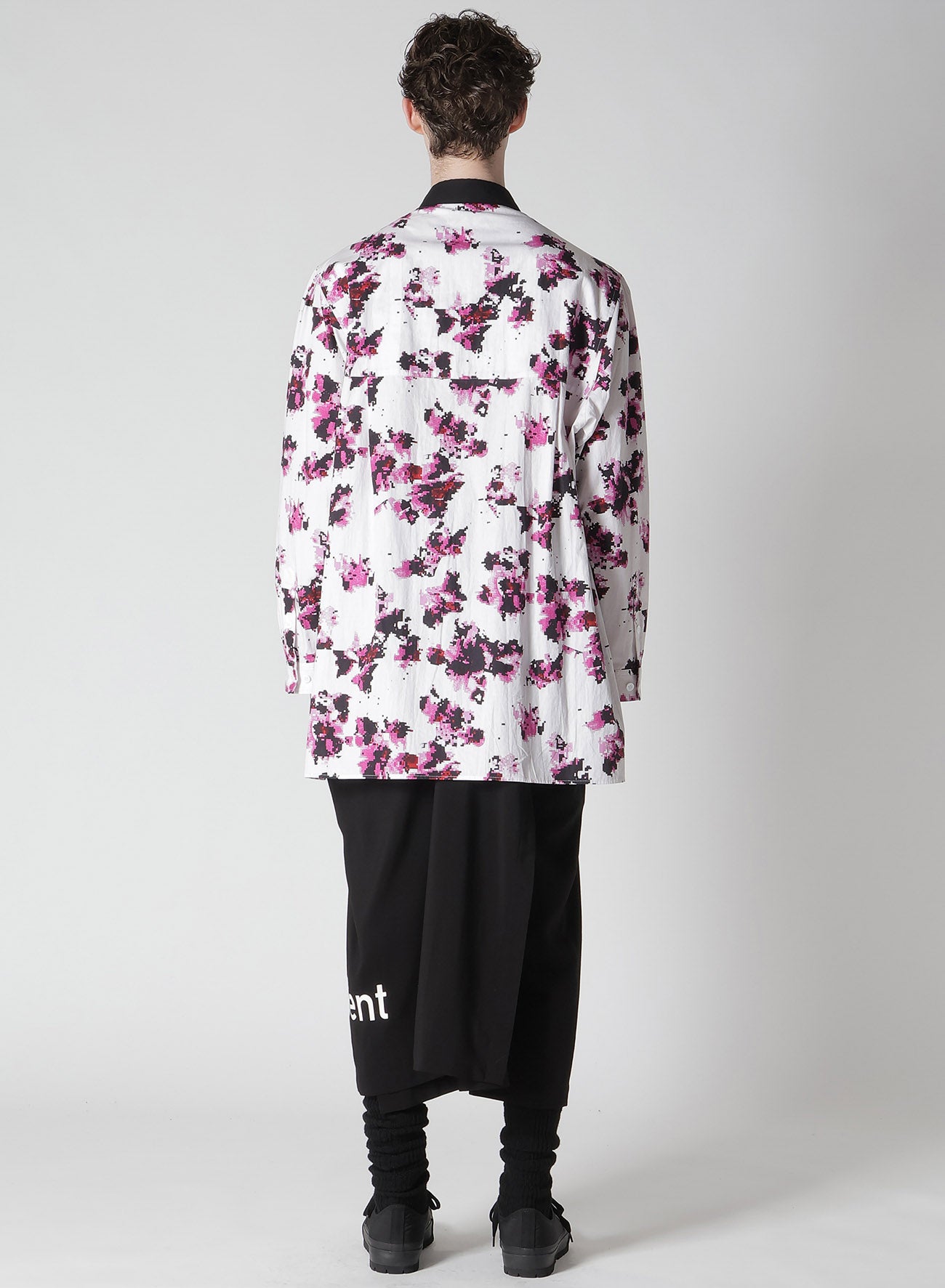 BROAD FLOWER PT BIG BLOUSE - Women's Flowy Boho Blouse with Floral Print, Loose Fit Tunic Top for Casual Wear, Beach Cover-Up & Summer Outfits