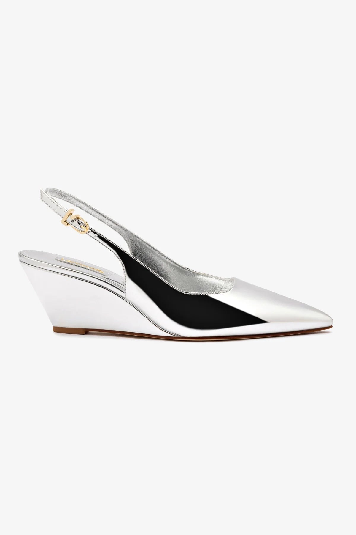 Loulou Silver Specchio Pump Shoes - Elegant High Heels for Women | Perfect for Parties, Weddings & Evening Events