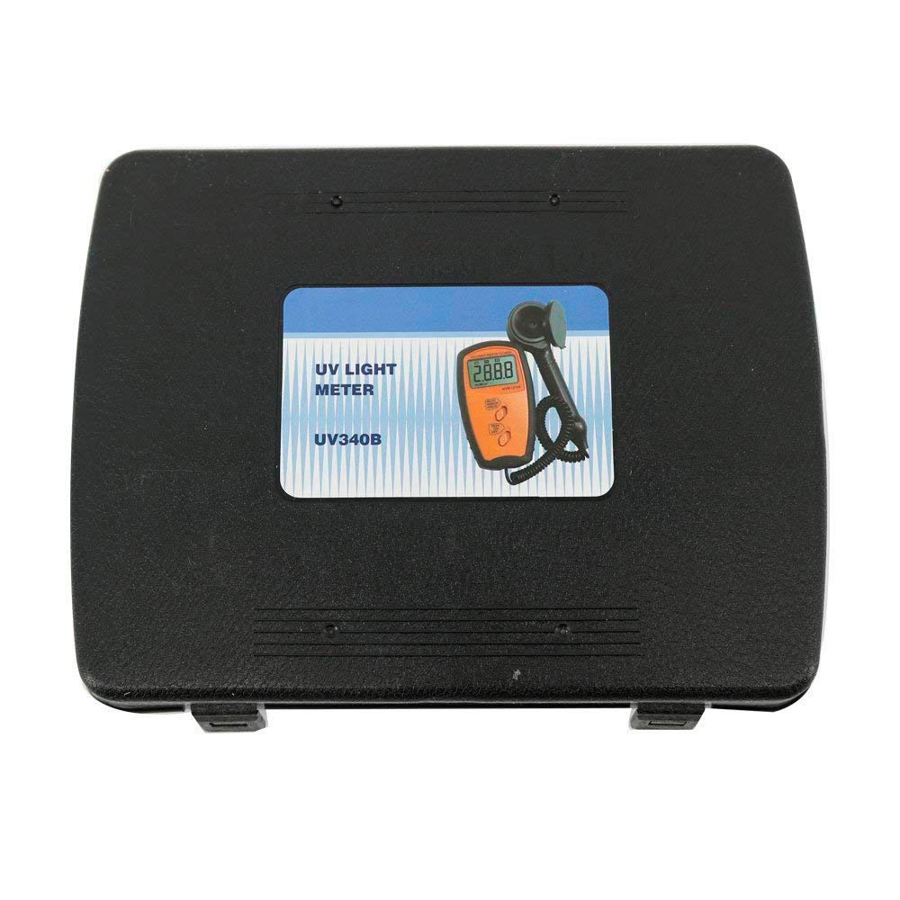UV340B Digital UV Light Meter - Accurate UVA & UVB Measurement Tester with LCD Display | for Sun Protection, Tanning Beds & Laboratory Testing