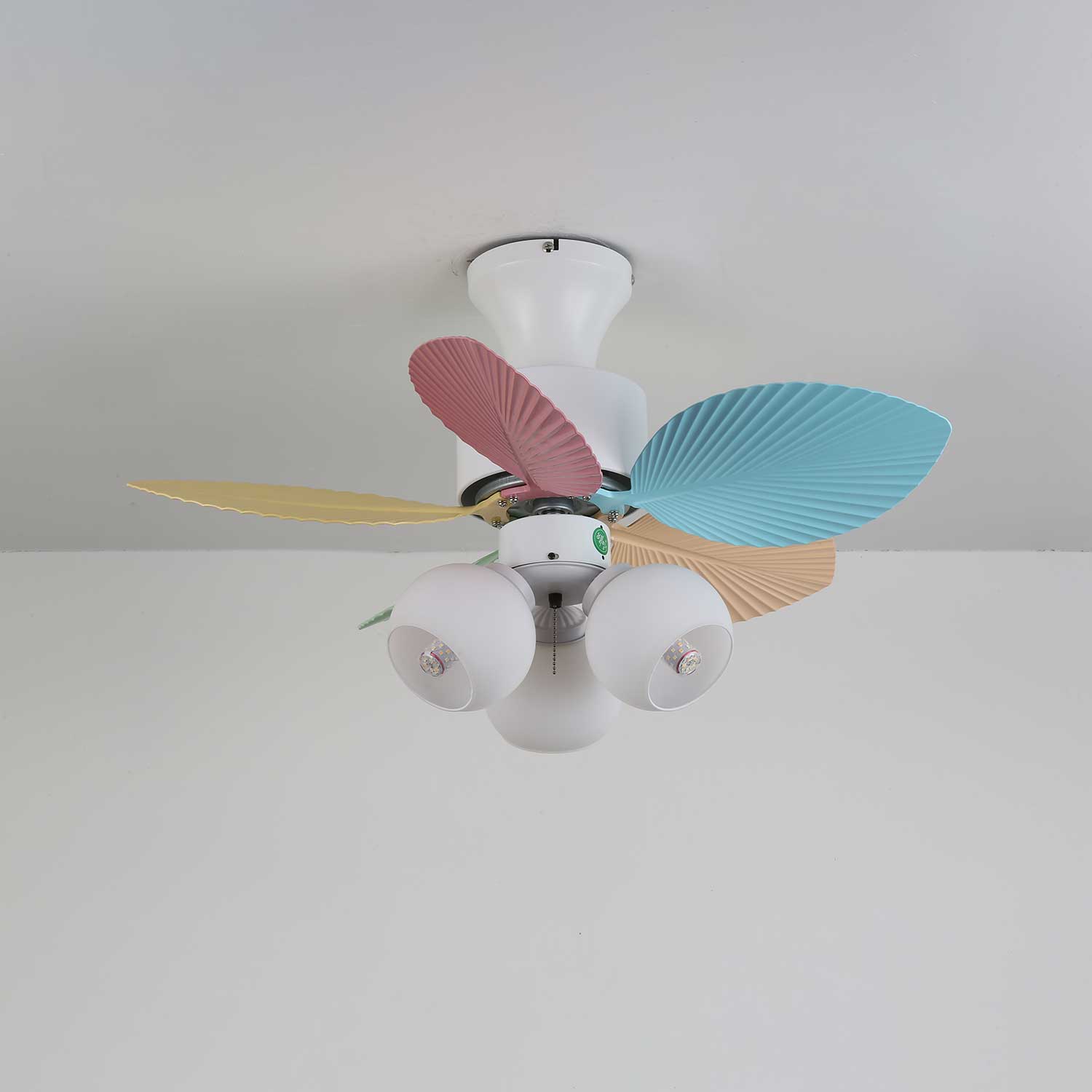 Candy Breeze 52 Inch Ceiling Fan with Light Kit - Remote Control, Reversible Blades, Energy Efficient - Perfect for Bedroom, Living Room, and Outdoor Patio