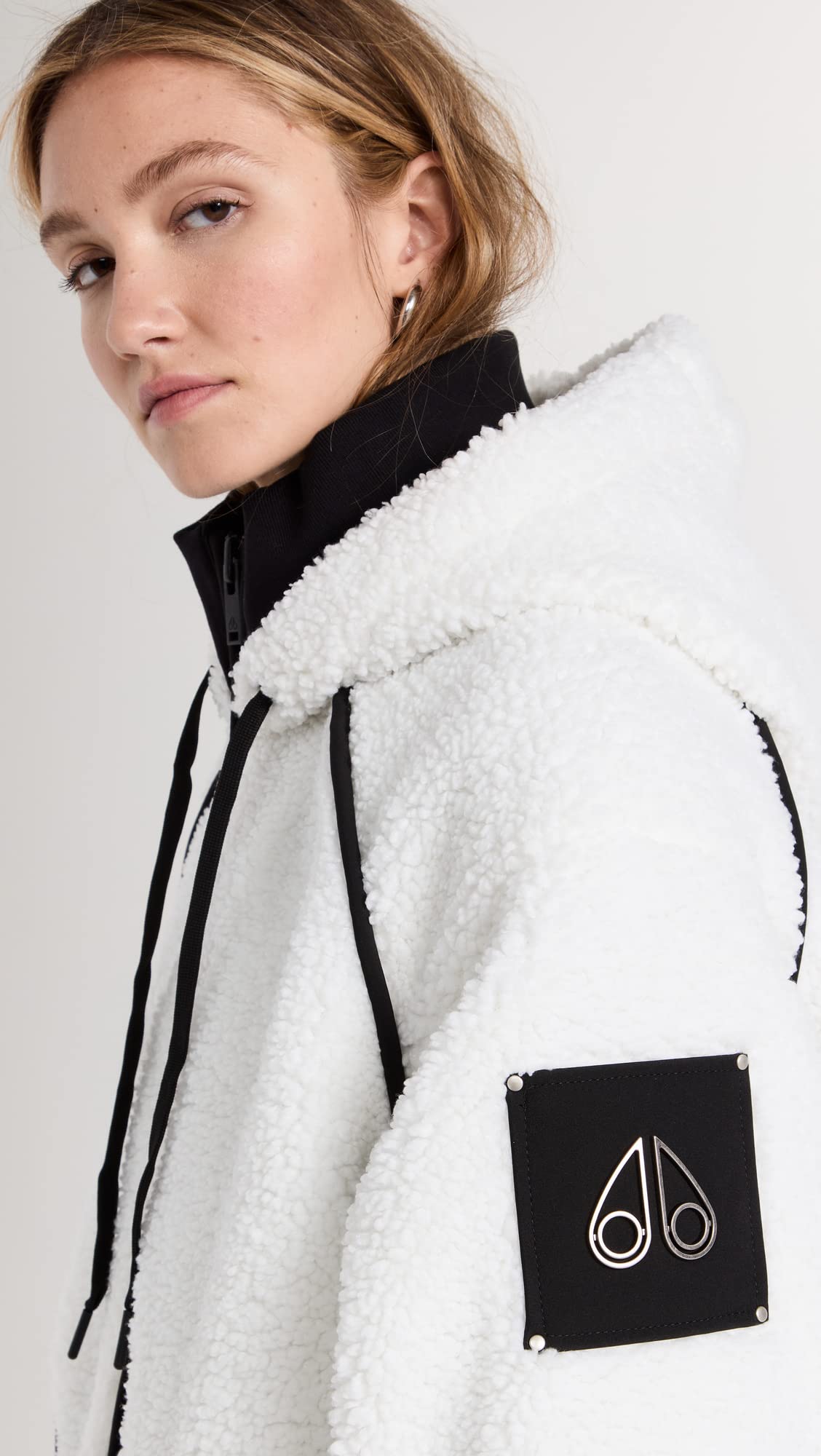 Moose Knuckles Women's Holland Hoodie - Stylish Winter Jacket with Fur Trim for Cold Weather | Cozy Outerwear for Casual Wear & Outdoor Activities