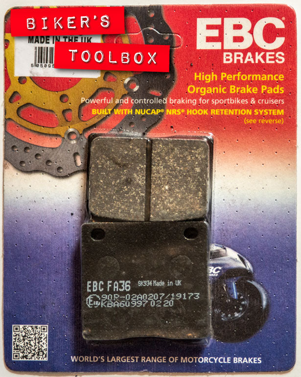 EBC FA036 High Performance Ceramic Brake Pads for Cars, Trucks & SUVs - Low Noise, Dust-Free, Long-Lasting - Perfect for Daily Commuting & Highway Driving