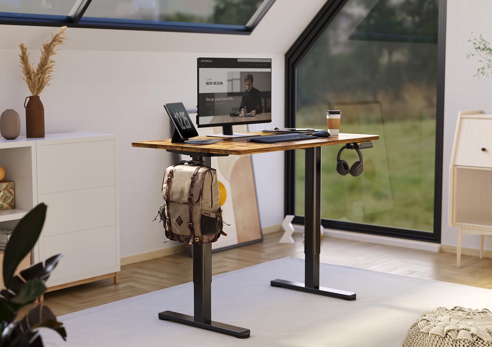 Claiks Electric Standing Desk 24x48
