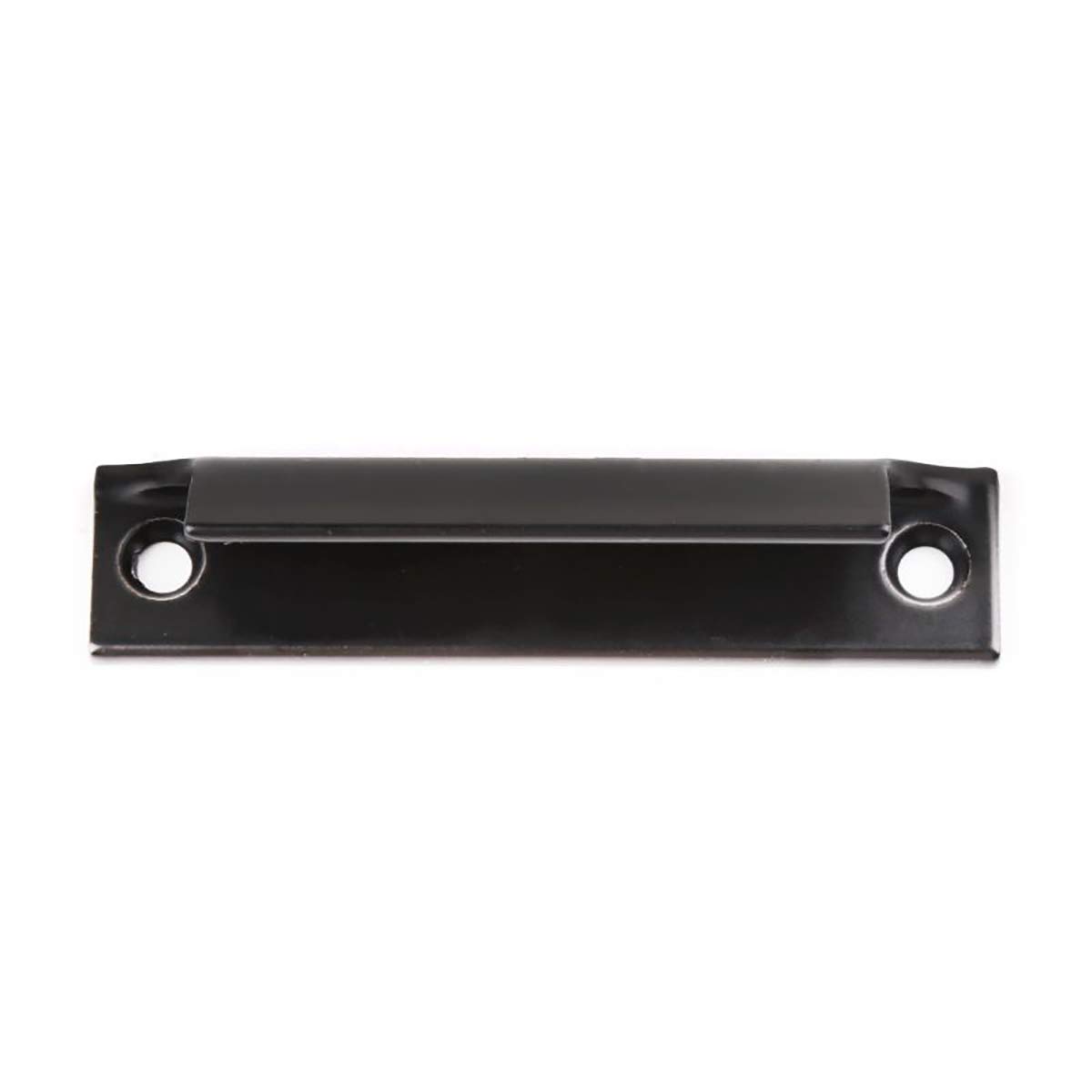 Queenbox Aluminum Alloy Replacement Door Handle - Single Door Knob & Lever for Windows, Screen Doors, Balcony & Drawers (3.54x0.79 Inch, Black) - Perfect for Home, Office & RV Renovation