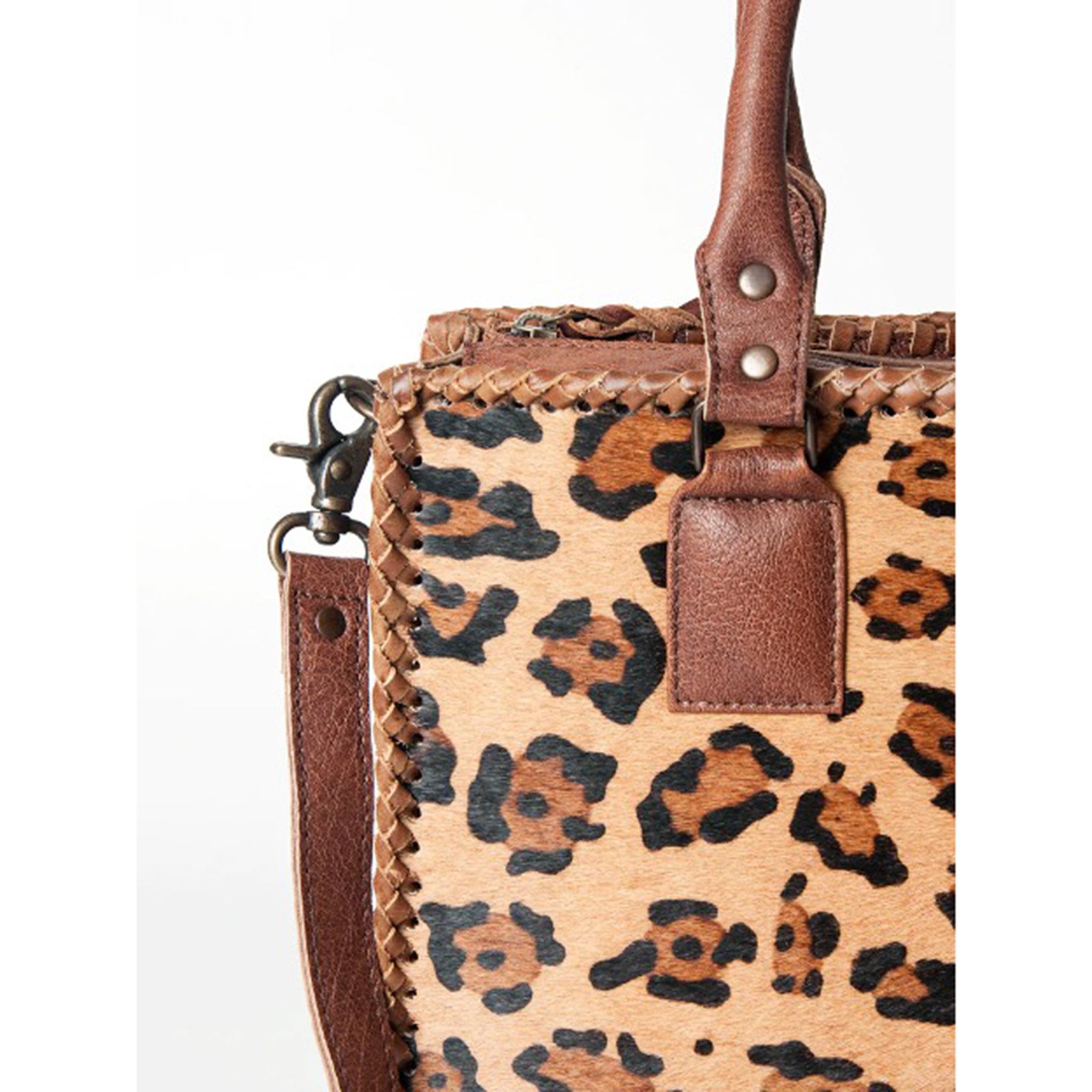 American Darling Conceal Carry Cheetah Print Tote Bag for Women - Stylish & Functional Purse for Everyday Use, Travel, and Concealed Carry