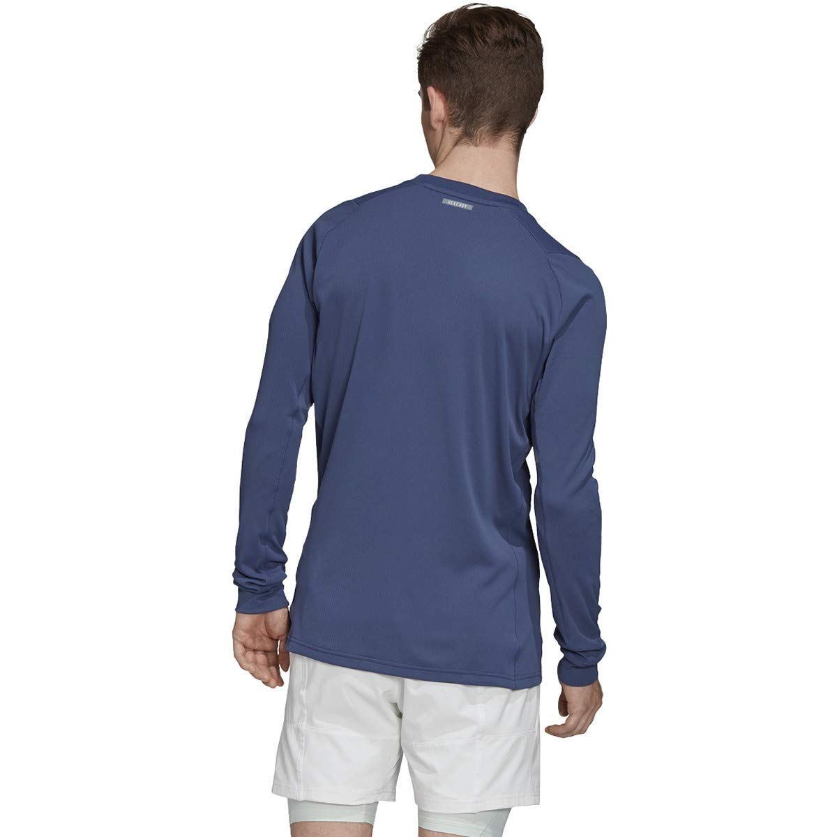 adidas Men's Heat.RDY Long Sleeve T-Shirt - Moisture Wicking Workout Top for Running, Training & Gym | Breathable Performance Shirt for Active Lifestyle