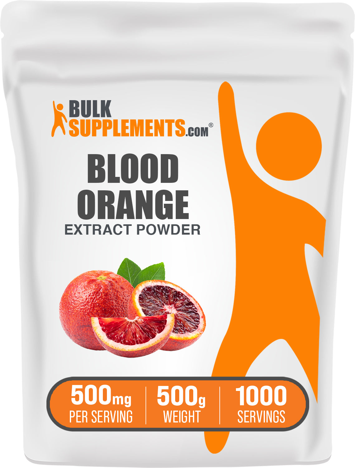 Premium Blood Orange Extract Powder - 100% Pure, Natural & Vegan - Supports Immune Health & Antioxidant Benefits - Perfect for Smoothies, Baking & Wellness Drinks