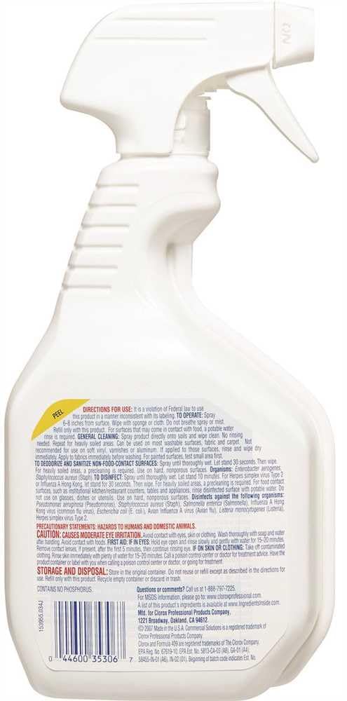 Formula 409® All-Purpose Cleaner and Degreaser - Powerful Multi-Surface Cleaner for Kitchen, Bathroom, Garage & Tough Grease Removal