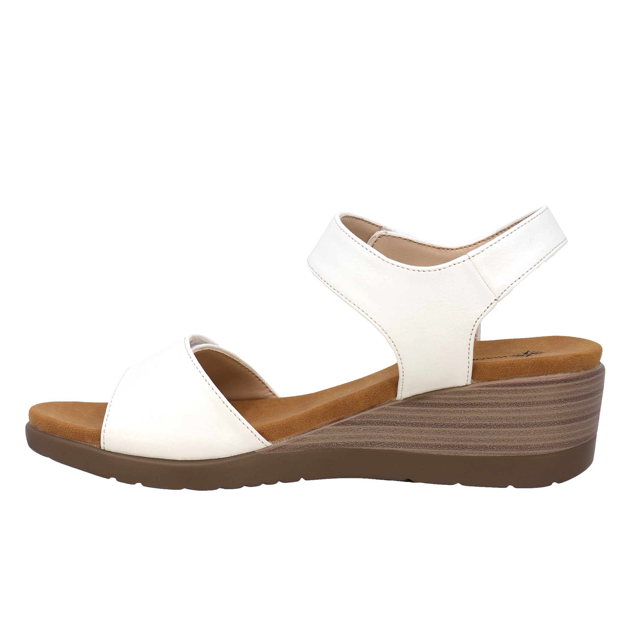 Women's Comfortable Teri Velcro Sandals - Lightweight Walking Shoes for Beach, Travel & Casual Wear