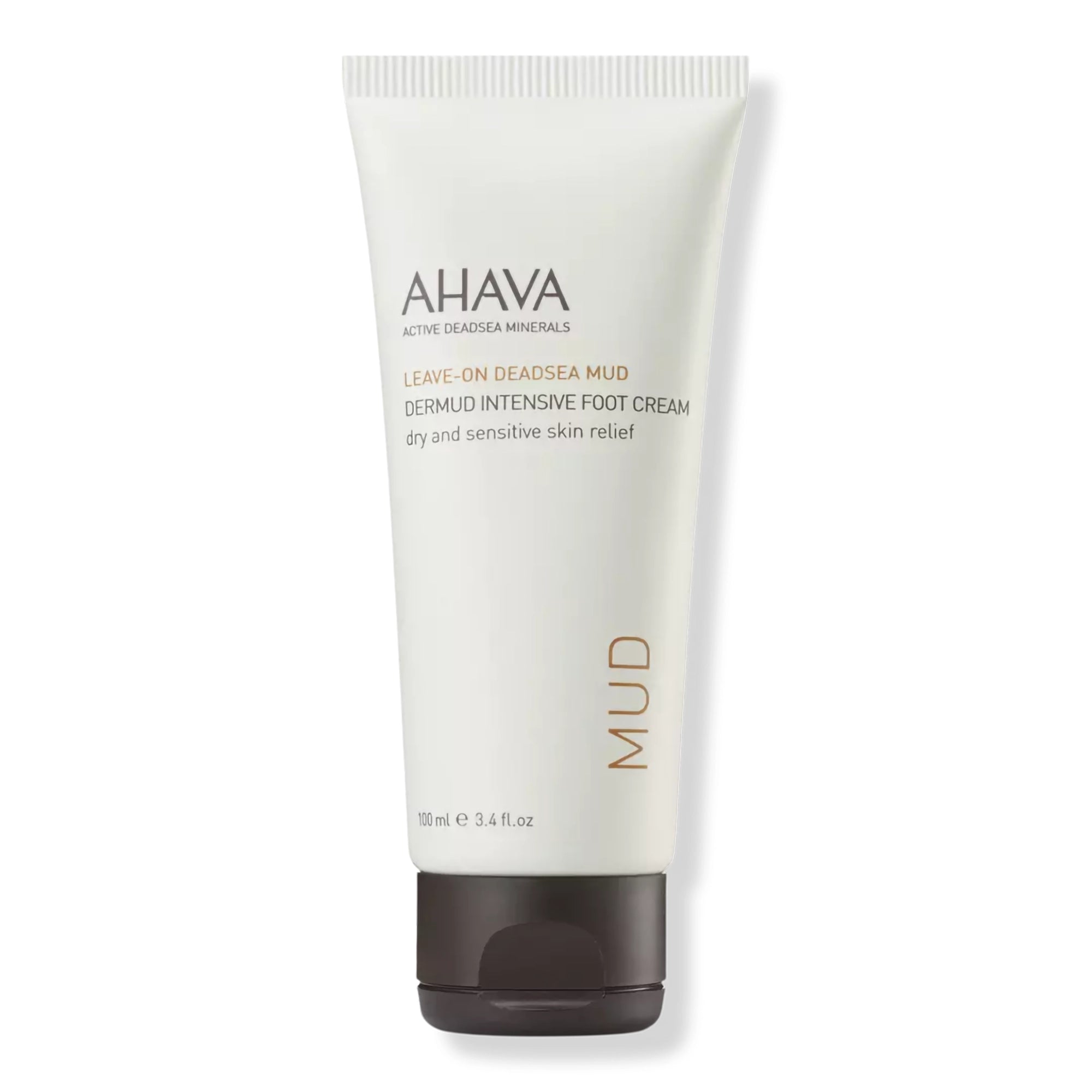 Ahava Dermud Intensive Hand Cream for Dry Skin - Moisturizing Hand Lotion with Dead Sea Minerals - Perfect for Winter Care, Cracked Hands & Overnight Repair