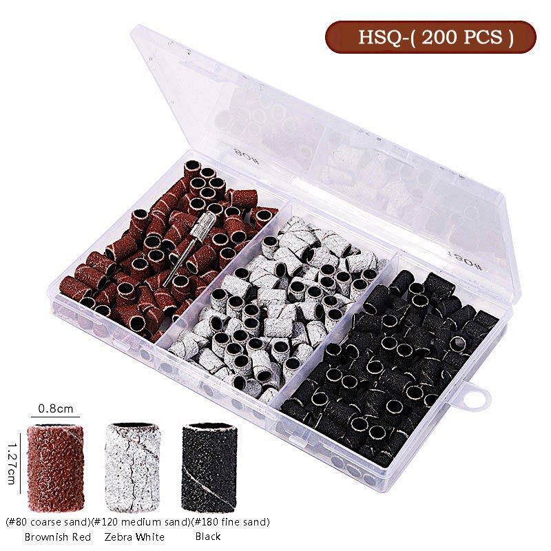 Premium Sanding Bands Kit - 120 Pcs Assorted Grit Sandpaper Sleeves for Rotary Tools - Perfect for Woodworking, Metal Polishing & DIY Projects