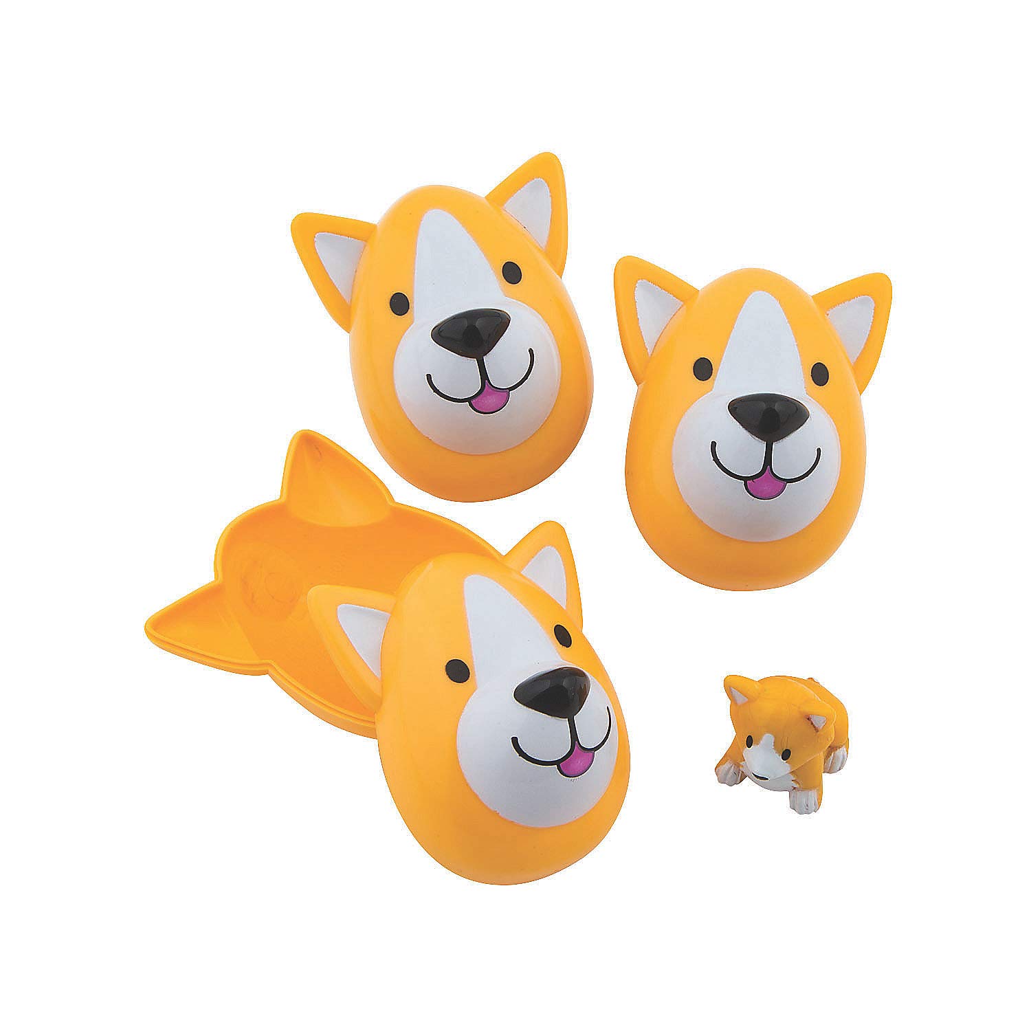 Easter Egg Dog Shaped Molds - 12-Piece Set for DIY Chocolate, Candy & Baking - Perfect for Easter Party Decorations, Holiday Treats & Kids Crafts