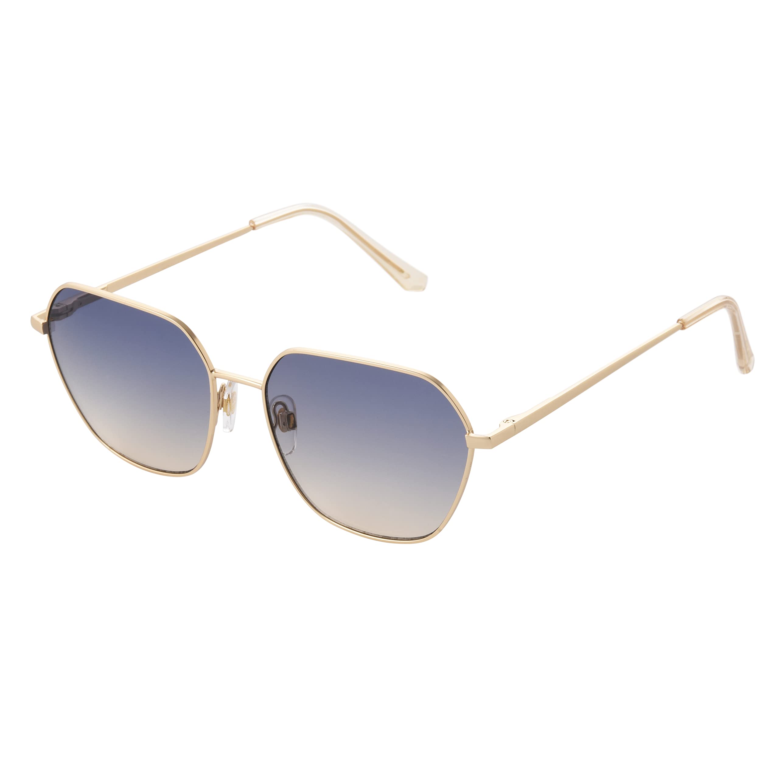 Steve Madden Women's Spectacle Square Sunglasses - UV Protection Fashion Shades for Women | Perfect for Beach, Driving & Outdoor Activities