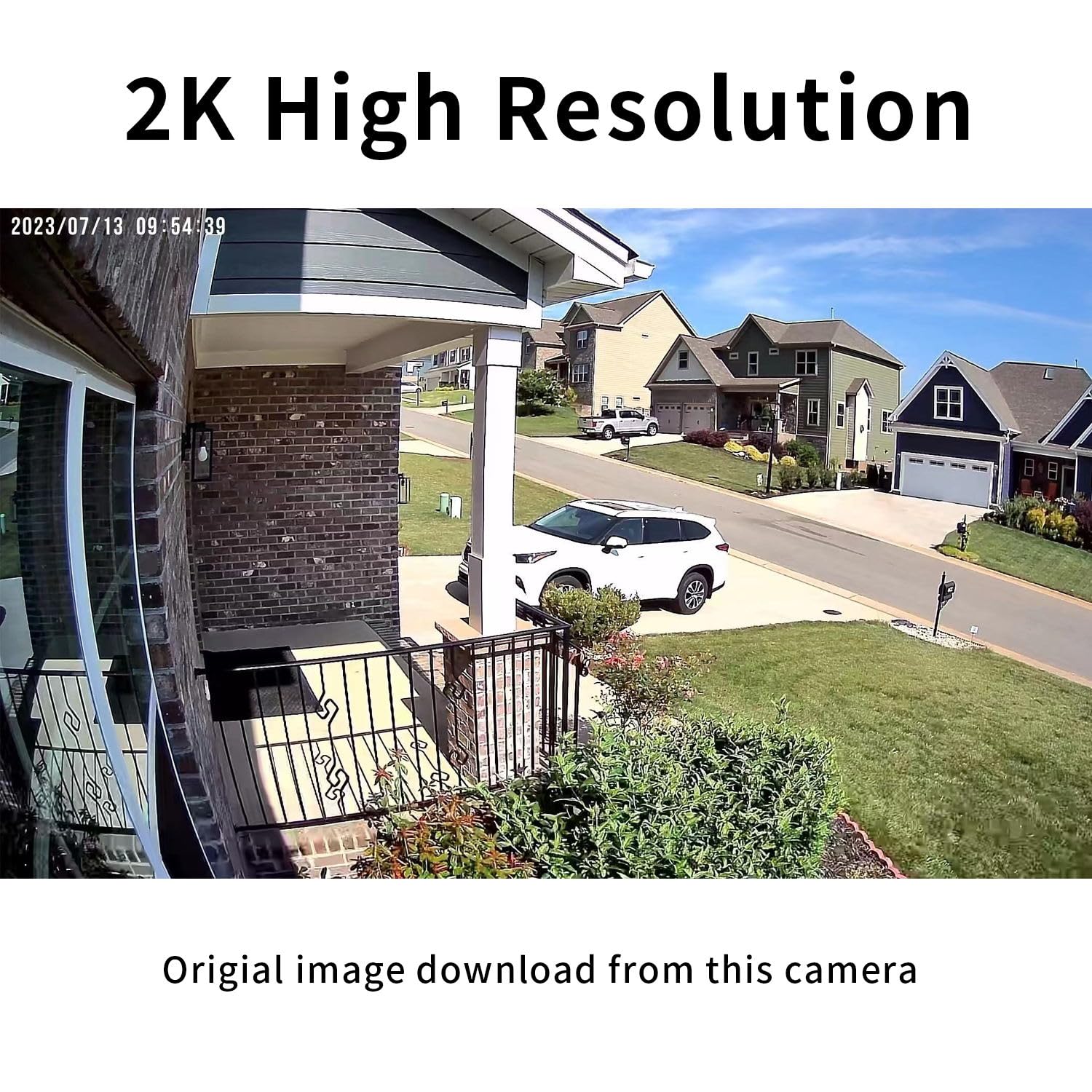 Wireless Outdoor Solar Security Camera with 360° PTZ, 2K HD, Night Vision & Waterproof - Alexa Compatible, Dual Lens 10x Zoom, No Monthly Fee - Ideal for Home Surveillance, Backyard Monitoring & Property Protection