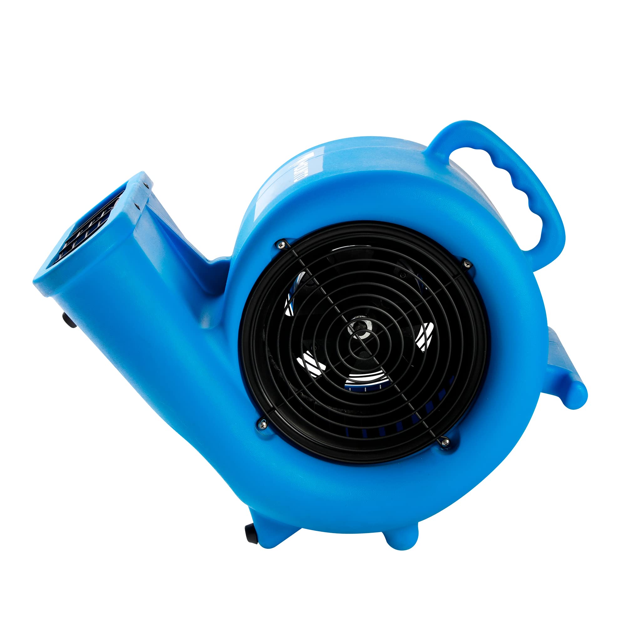 Mounto 1/3 HP 2000 CFM Air Mover Carpet Dryer Blower - 3-Speed Floor Drying Fan with Dual GFCI Outlet & 25ft Power Cord for Water Damage Restoration, HVAC Cooling, Home & Commercial Air Circulation