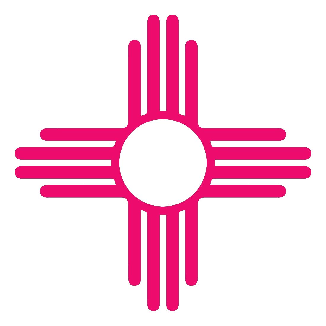 Premium New Mexico Flag (Pink) - Set of 2 Waterproof Vinyl Decals for Laptop, Phone, Helmet, Car Window, Bumper, Mug, Cup, Door & Wall Decoration - Perfect for Home, Office & Outdoor Use