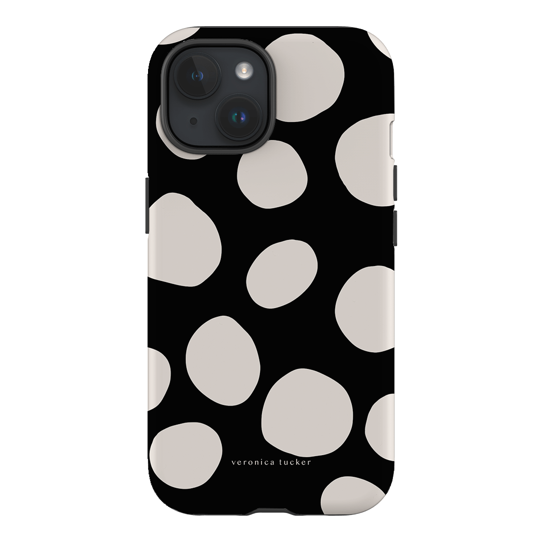 Premium Pebbles Noir Phone Case - Slim Protective Cover for iPhone & Samsung - Perfect for Everyday Use, Travel & Outdoor Activities