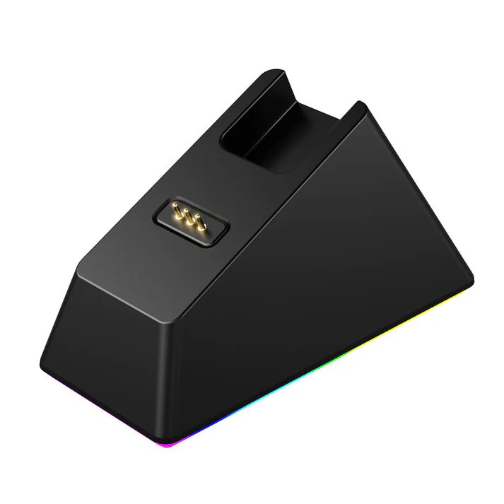 Ajazz AJ139 MAX Black Gaming Mouse - RGB Wired & Wireless Ergonomic Mouse for PC, Mac, Laptop - Perfect for FPS, MOBA Games & Office Work