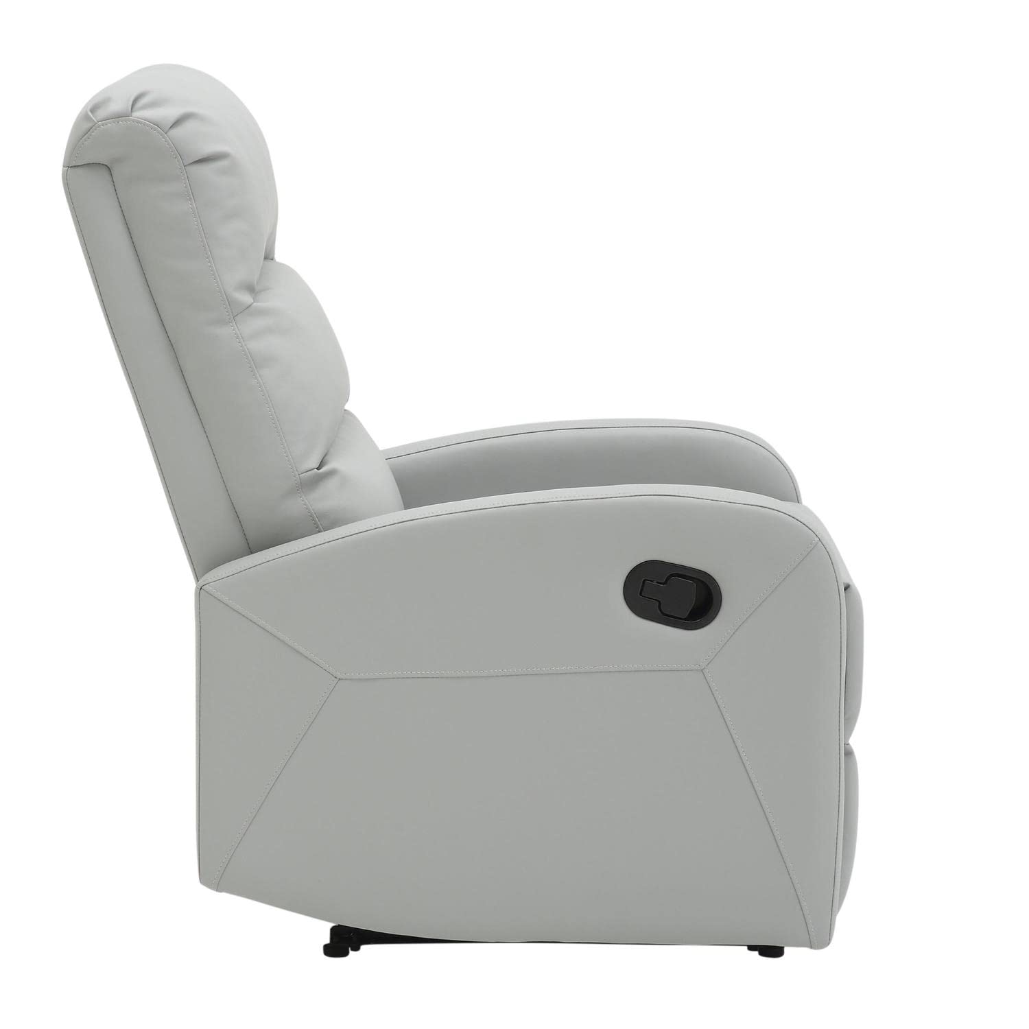 LumiSource Dormi Recliner Chair - Modern Accent Armchair for Living Room & Bedroom - Ergonomic Lounge Chair with Comfortable Cushions - Perfect for Relaxing, Reading, or Napping