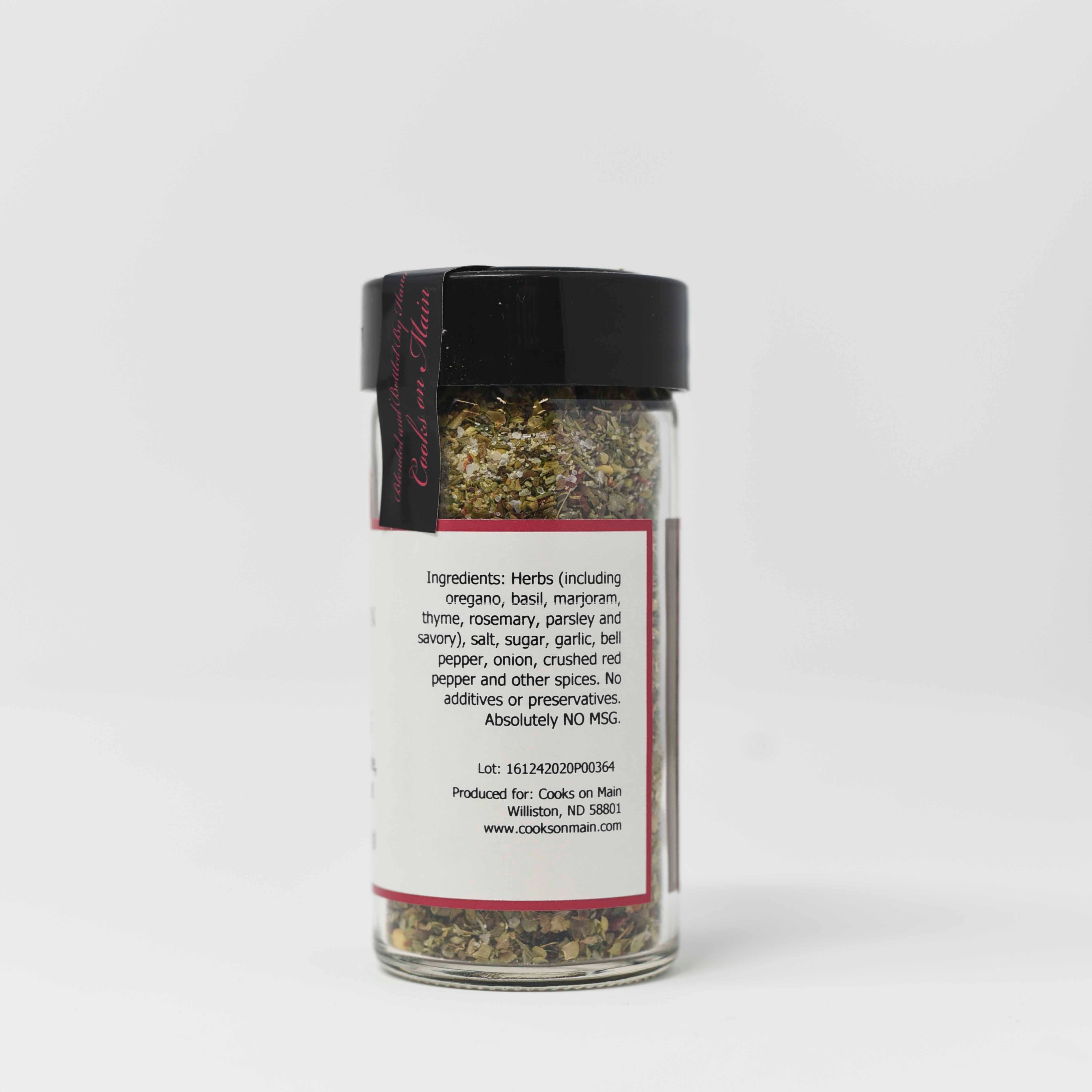 Best Pizza Seasoning Blend - Authentic Italian Herbs & Spices for Homemade Pizza, Pasta & Bread - Perfect for Cooking, Baking & Grilling at Home