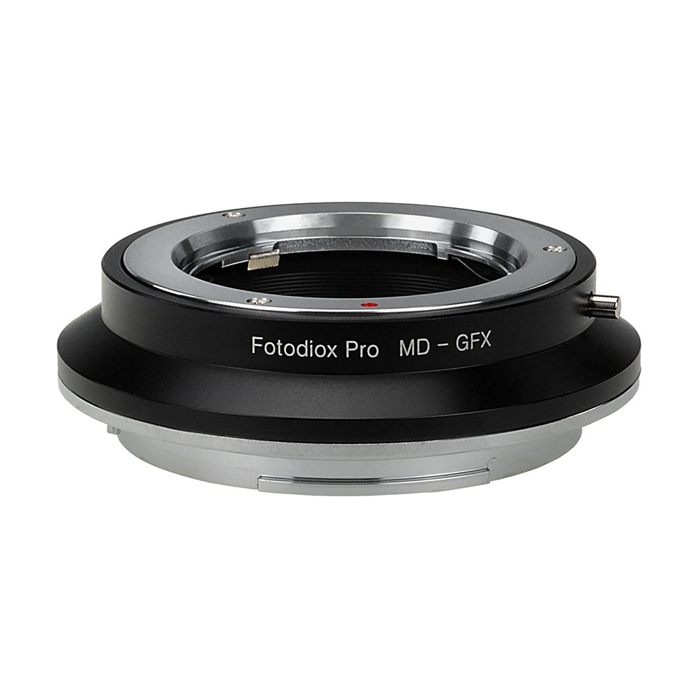 Fotodiox Pro Lens Mount Adapter - Minolta MD to Fujifilm GFX G-Mount Camera Adapter for Professional Photography & Videography