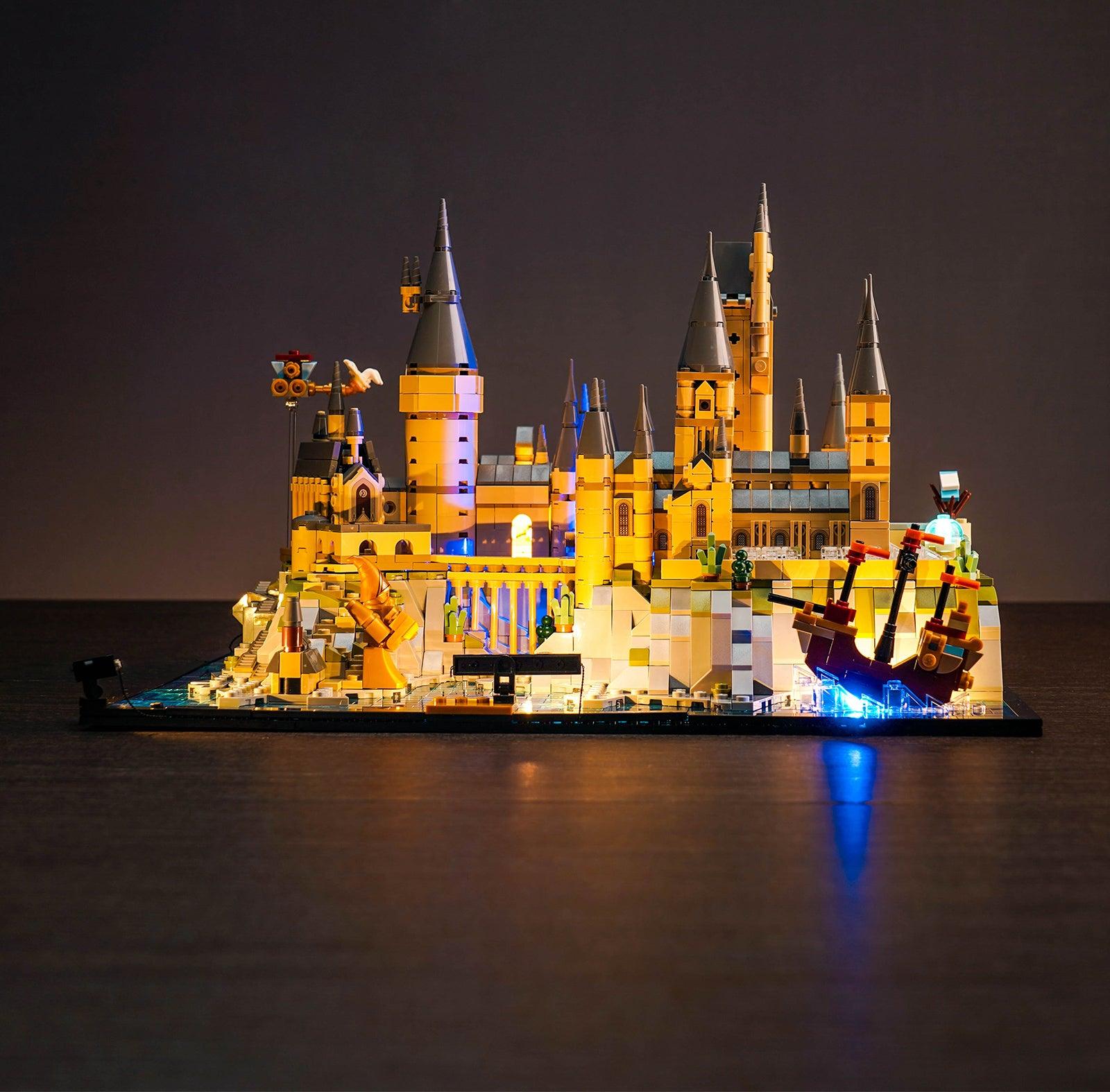 ICuanuty LED Lights Kit for LEGO 76419 Hogwarts Castle - DIY Lighting Set for Harry Potter Building Blocks - Enhance Display for Home Decor, Gift, or Collection