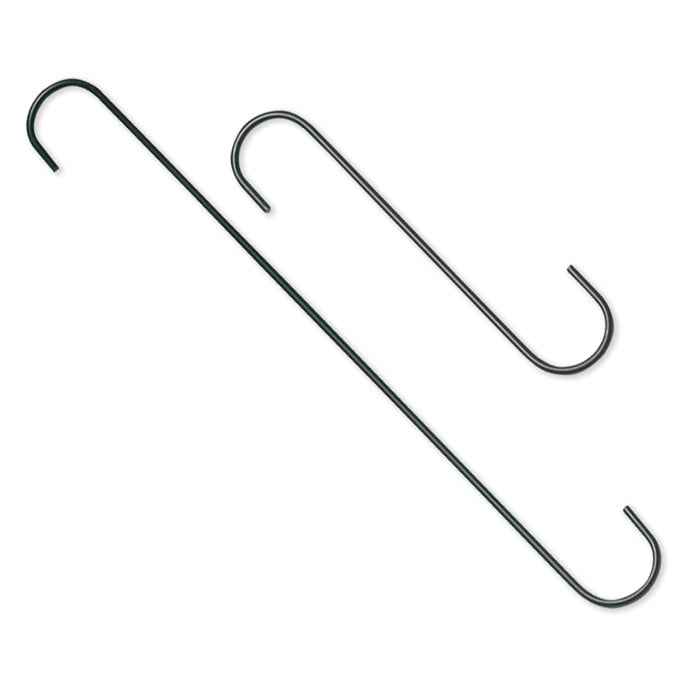 Vintage Wrought Iron Wall Hooks for Hanging Coats, Hats & Decor - Heavy Duty Rustic Home & Garden Hooks for Entryway, Bedroom & Outdoor Use