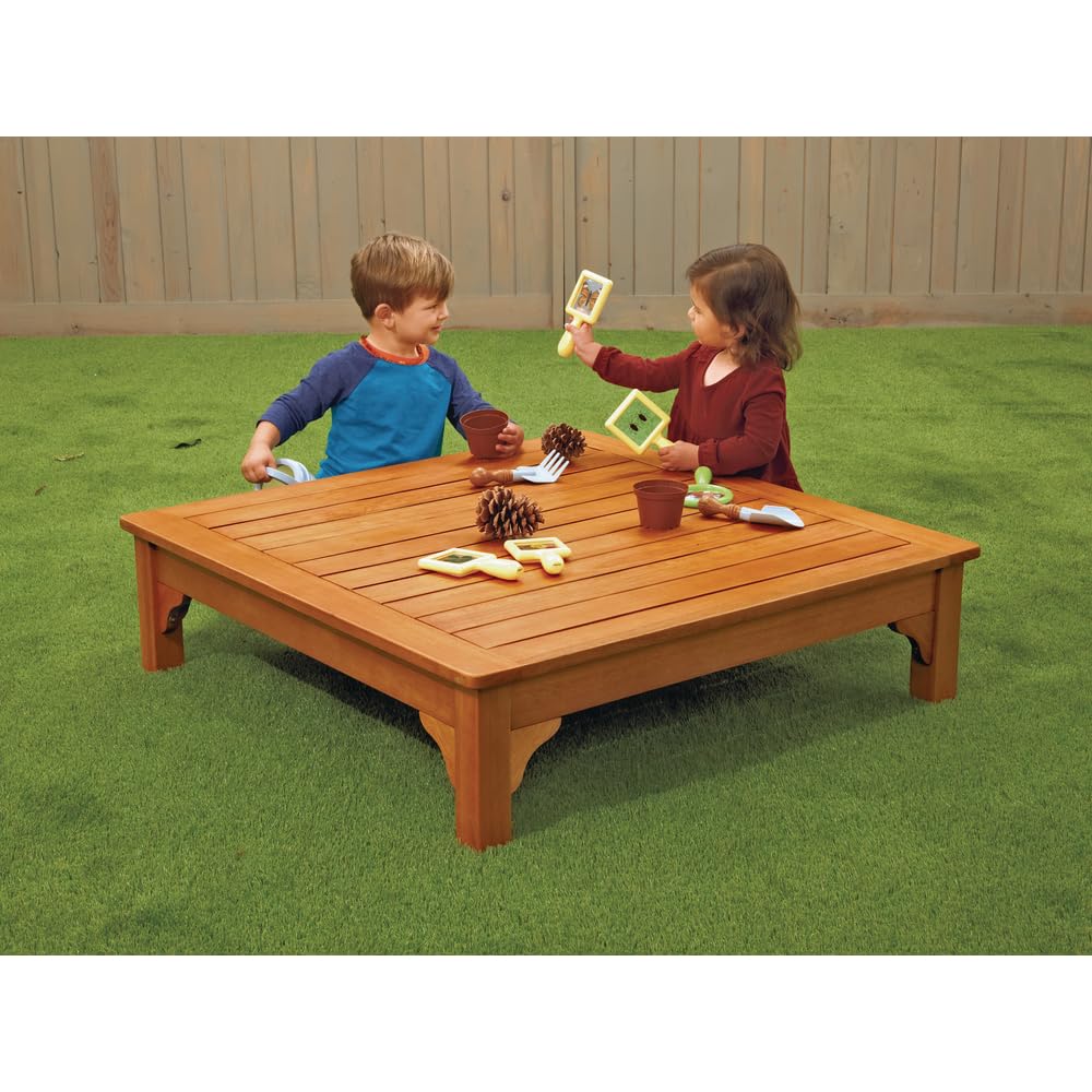 Kids Outdoor Play Table - Durable Toddler Activity Table for Classroom & Backyard - Perfect for Arts, Crafts & Learning Activities