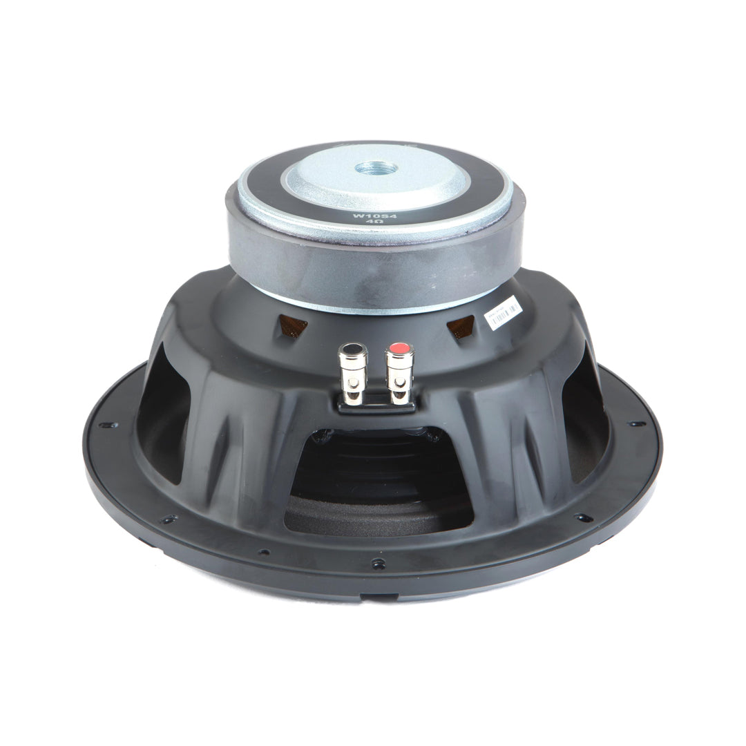 Alpine W10S4 Bass Series 10-Inch Subwoofer - Single 4 Ohm Voice Coil, 750W RMS Power - Perfect for Car Audio Systems & Home Theater Bass Enhancement