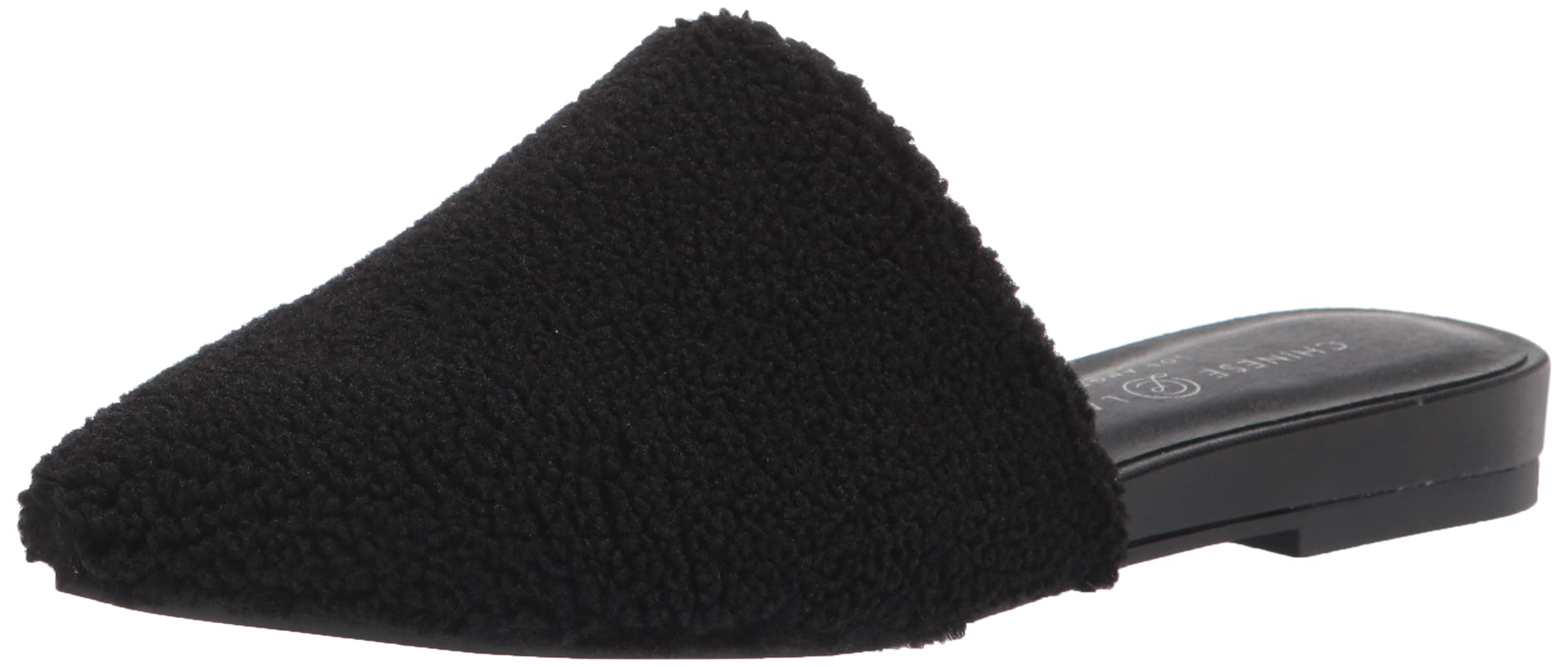 Chinese Laundry Women's Hideout Flu Fleece Mule Slippers - Cozy Indoor/Outdoor House Shoes for Winter Comfort & Relaxation at Home