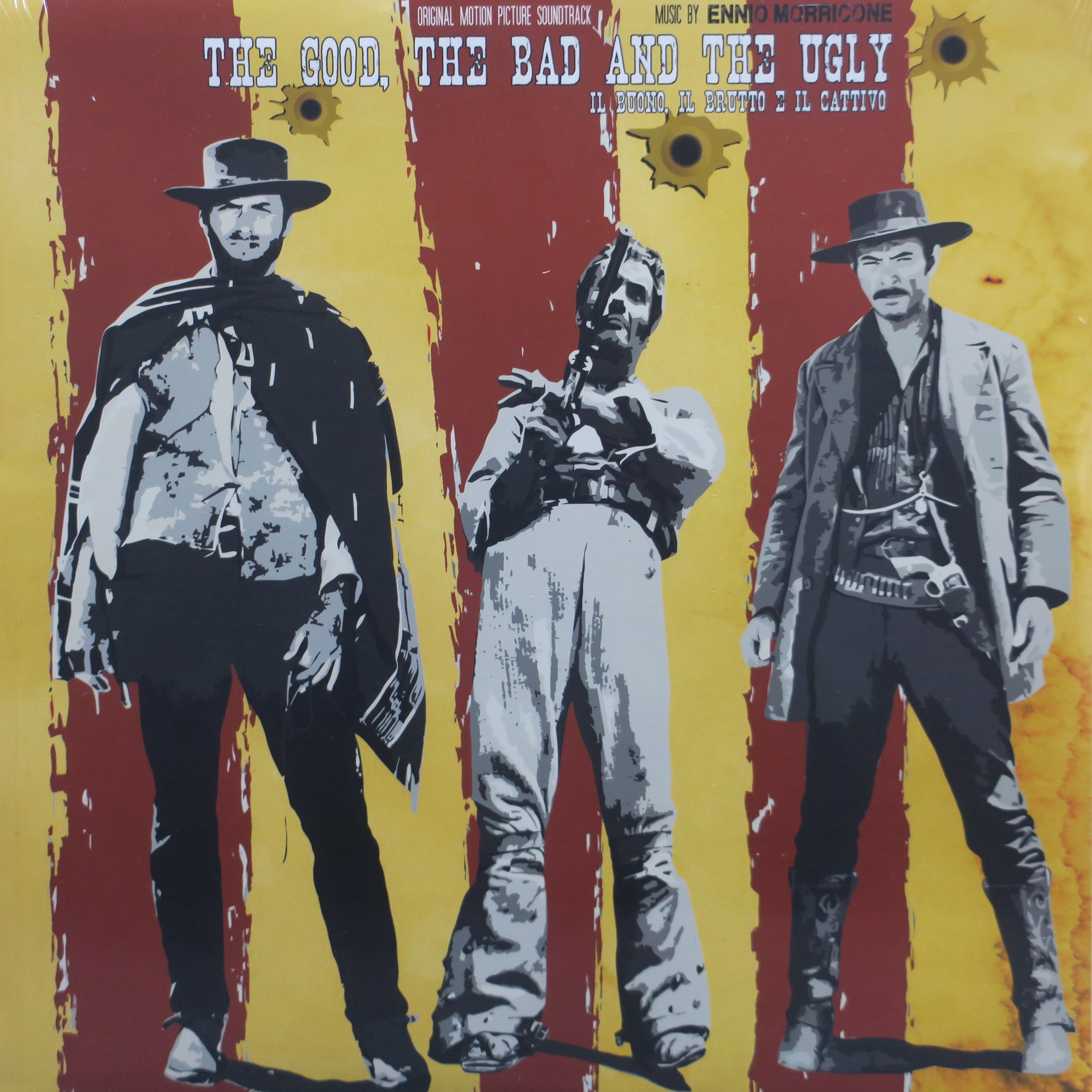 The Good, The Bad and The Ugly Original Soundtrack by Ennio Morricone - Classic Western Movie Score on Vinyl LP Record - Perfect for Film Buffs & Music Collectors