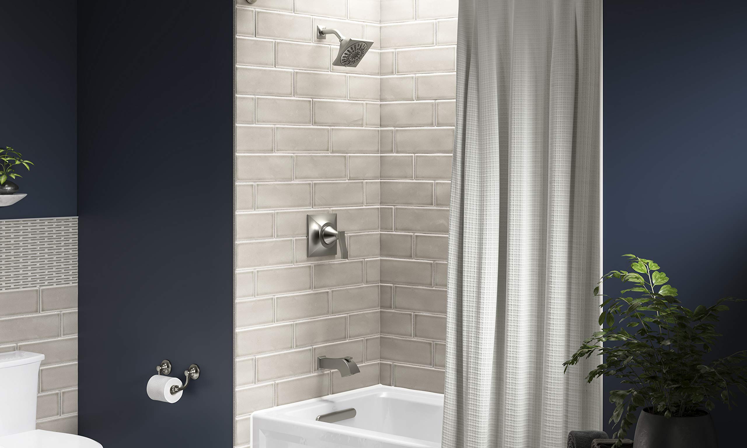 TRUSS® Bath Shower Faucet - Modern Chrome Finish, Water-Saving Design for Bathroom & Shower Installation | Perfect for Home Renovation & Spa-Like Experience