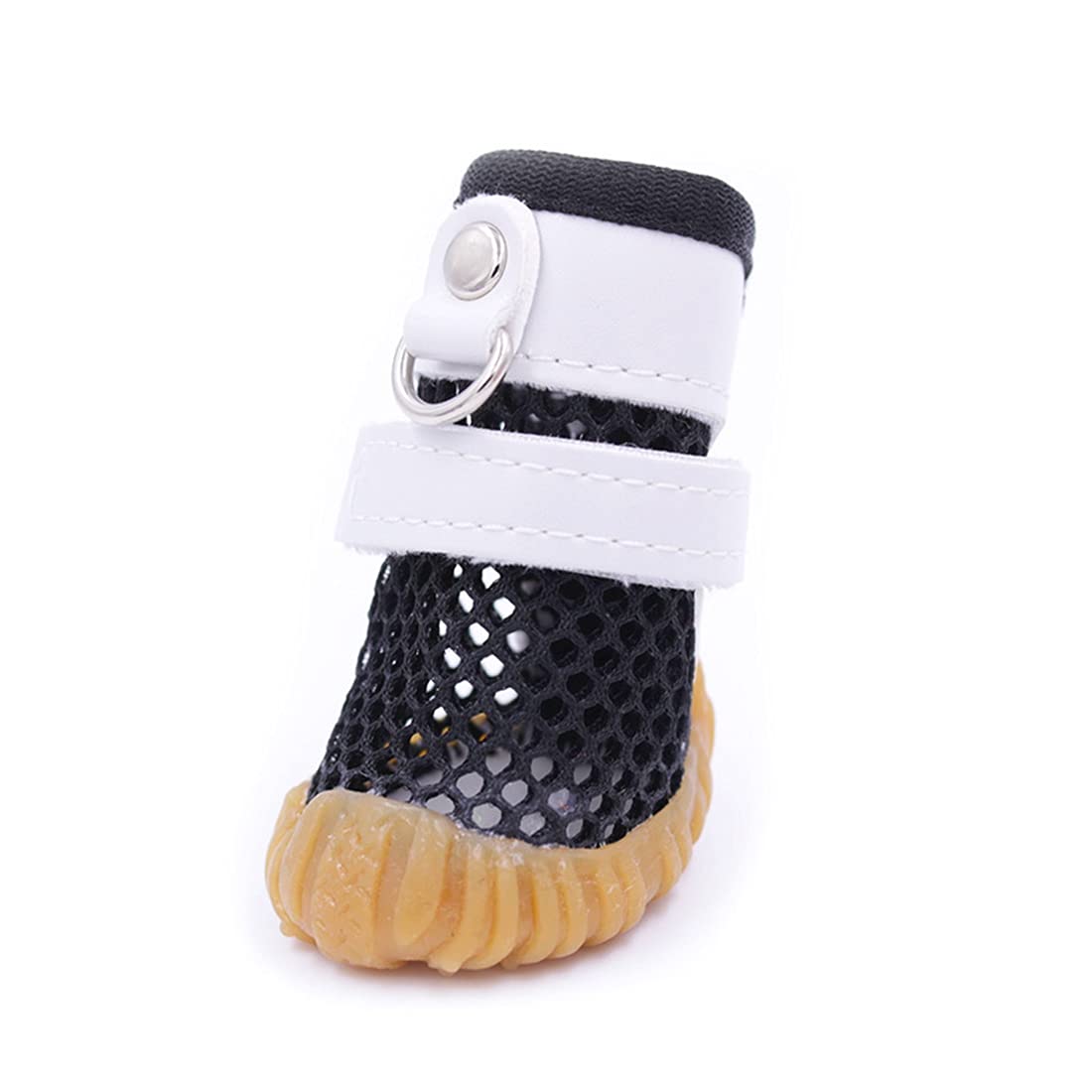 Breathable Mesh Dog Boots - Non-Slip Pet Shoes for Indoor & Outdoor Use | Paw Protector for Summer & Spring | Water-Resistant Dog Shoes for Walking, Hiking & Daily Protection