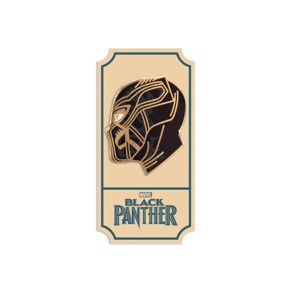 Killmonger Enamel Pin - Marvel Black Panther Collectible Badge - Perfect for Cosplay, Backpacks, and Fan Collections