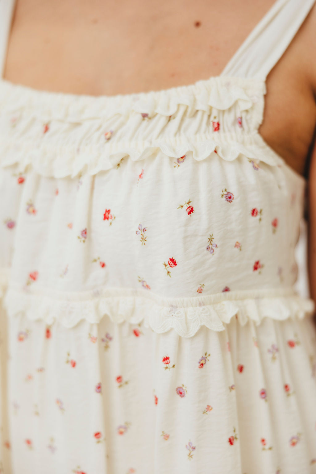 Ellery Women's Floral Maxi Dress with Bow Straps - Bump Friendly Maternity Dress for Pregnancy, Nursing & Postpartum - Perfect for Baby Showers, Weddings & Summer Vacations