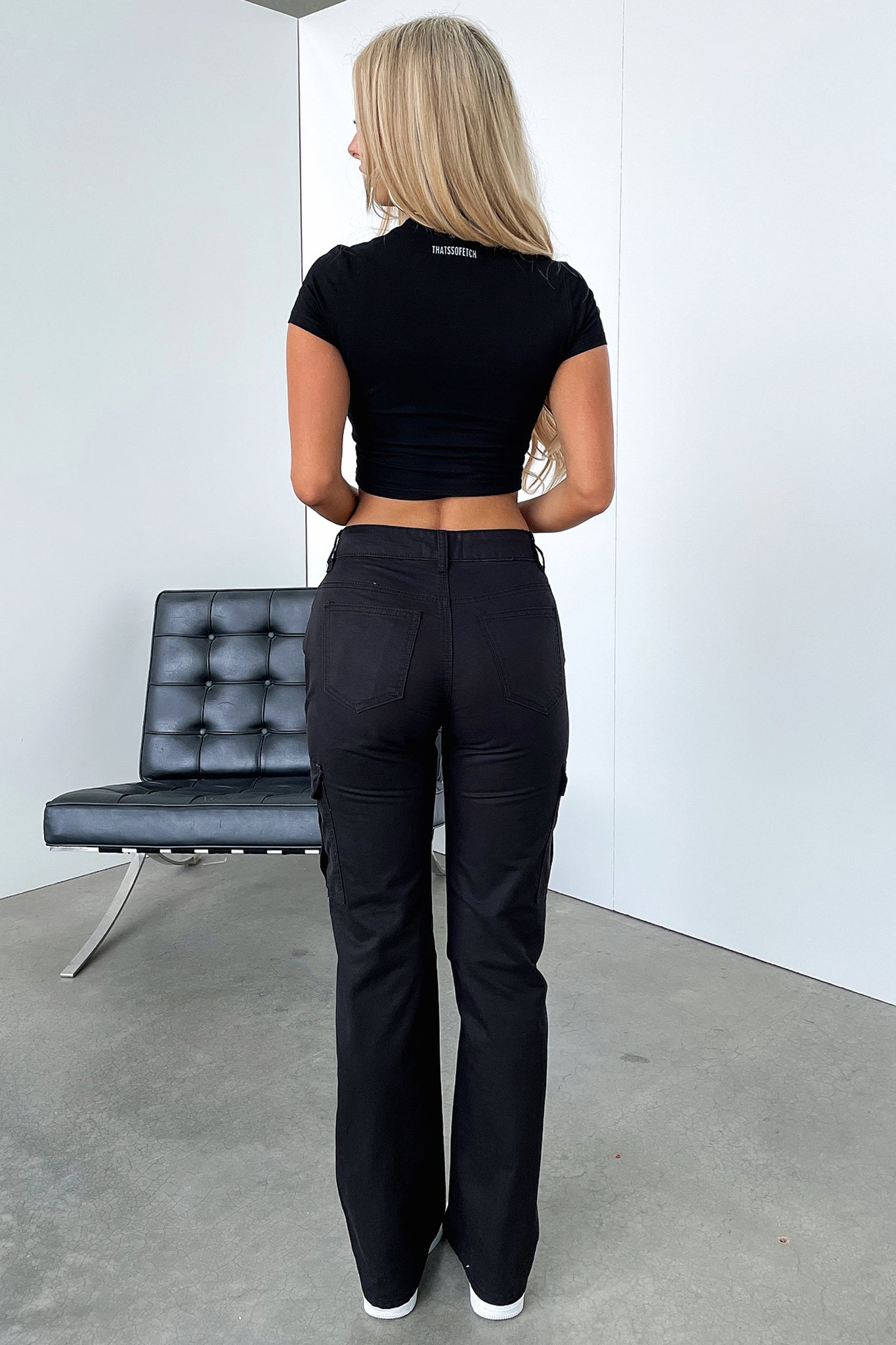 Gia Cargo Pants for Women - Stylish Black Utility Pants with Multiple Pockets | Perfect for Outdoor Activities, Travel & Casual Wear