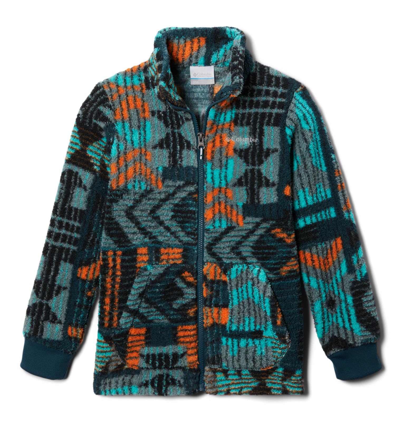 Columbia Baby Boys' Rugged Ridge II Sherpa Full Zip Fleece Jacket - Warm Winter Outerwear for Toddlers & Kids - Perfect for Outdoor Play, Hiking & Cold Weather Adventures