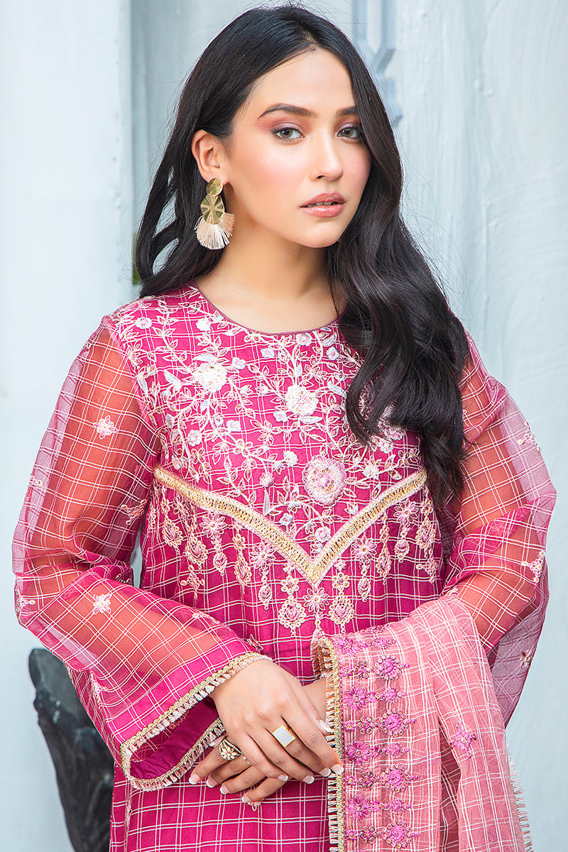GUL E NAZ 2-Piece Set - Elegant Floral Printed Women's Outfit for Casual Wear, Parties & Special Occasions