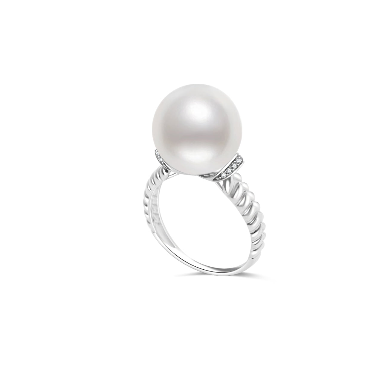 18K Gold Edison Pearl Ring KR00110 - Elegant Pearl Jewelry for Women, Perfect for Weddings, Anniversaries & Special Occasions