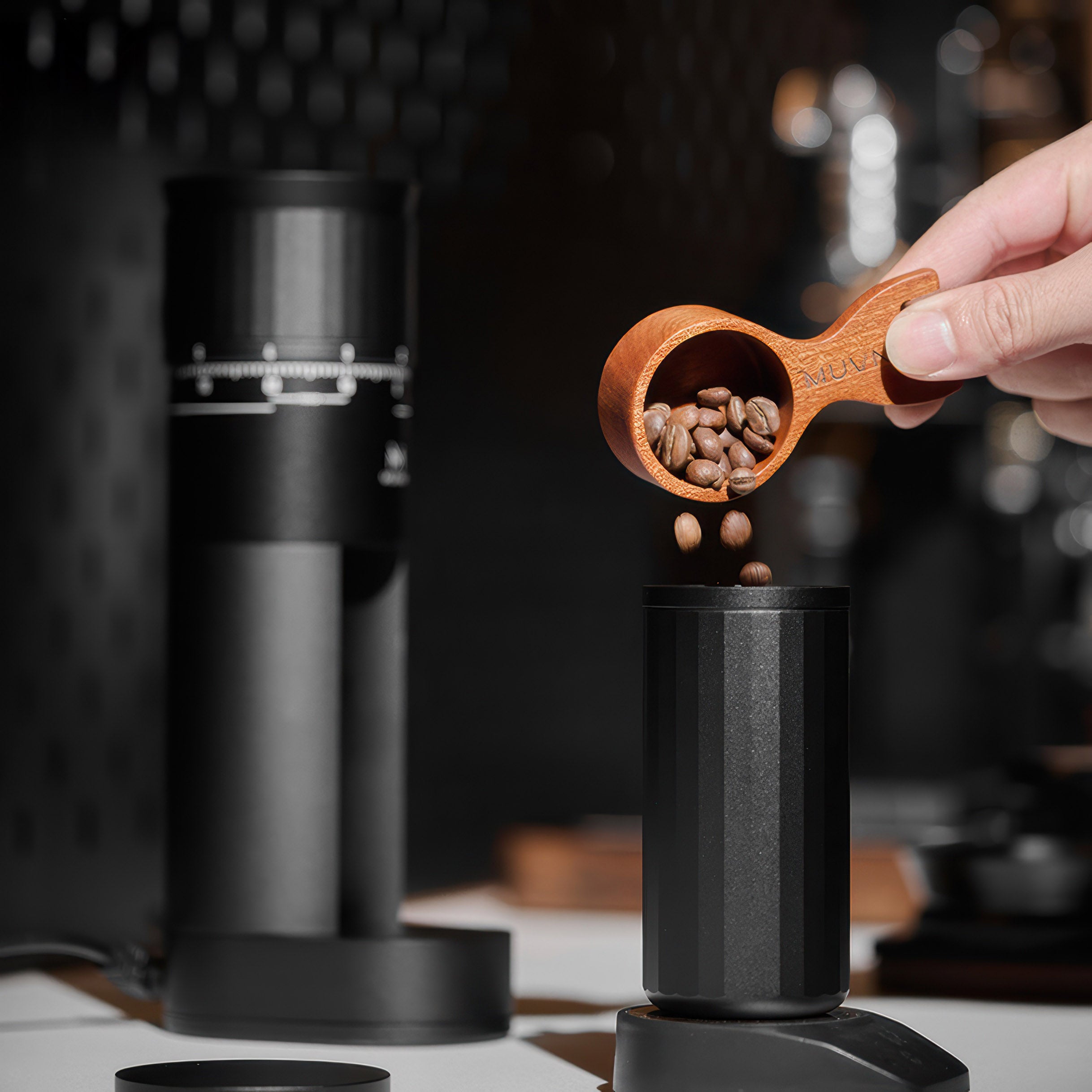 Premium Electric Coffee Grinder for Home Use - Adjustable Burr Mill with 18 Grind Settings for Espresso, Drip & French Press - Perfect for Fresh Ground Coffee & Gourmet Brewing at Home