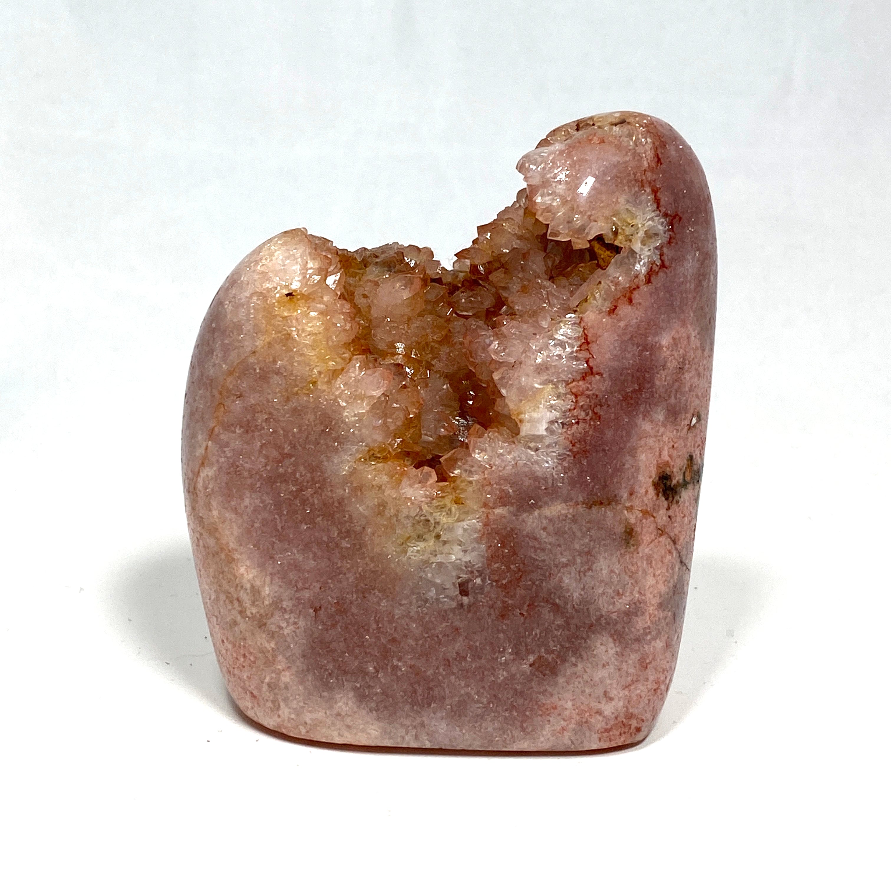 Natural Pink Amethyst Freeform Stone - Healing Crystal for Meditation, Yoga & Home Decor - PAF 05