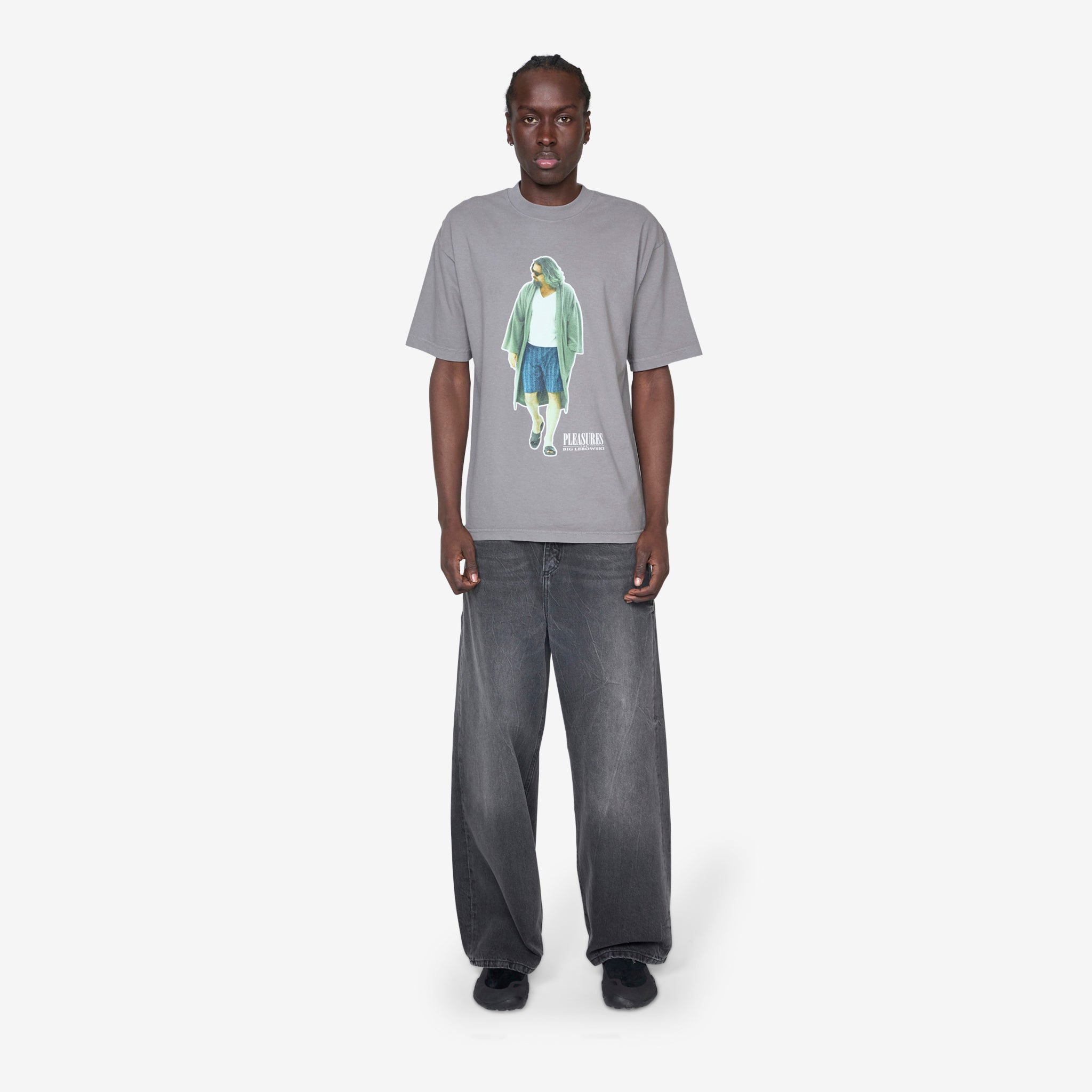 Premium Charcoal Dude T-Shirt for Men - Comfortable Cotton Tee for Casual Wear, Street Style & Everyday Outfits