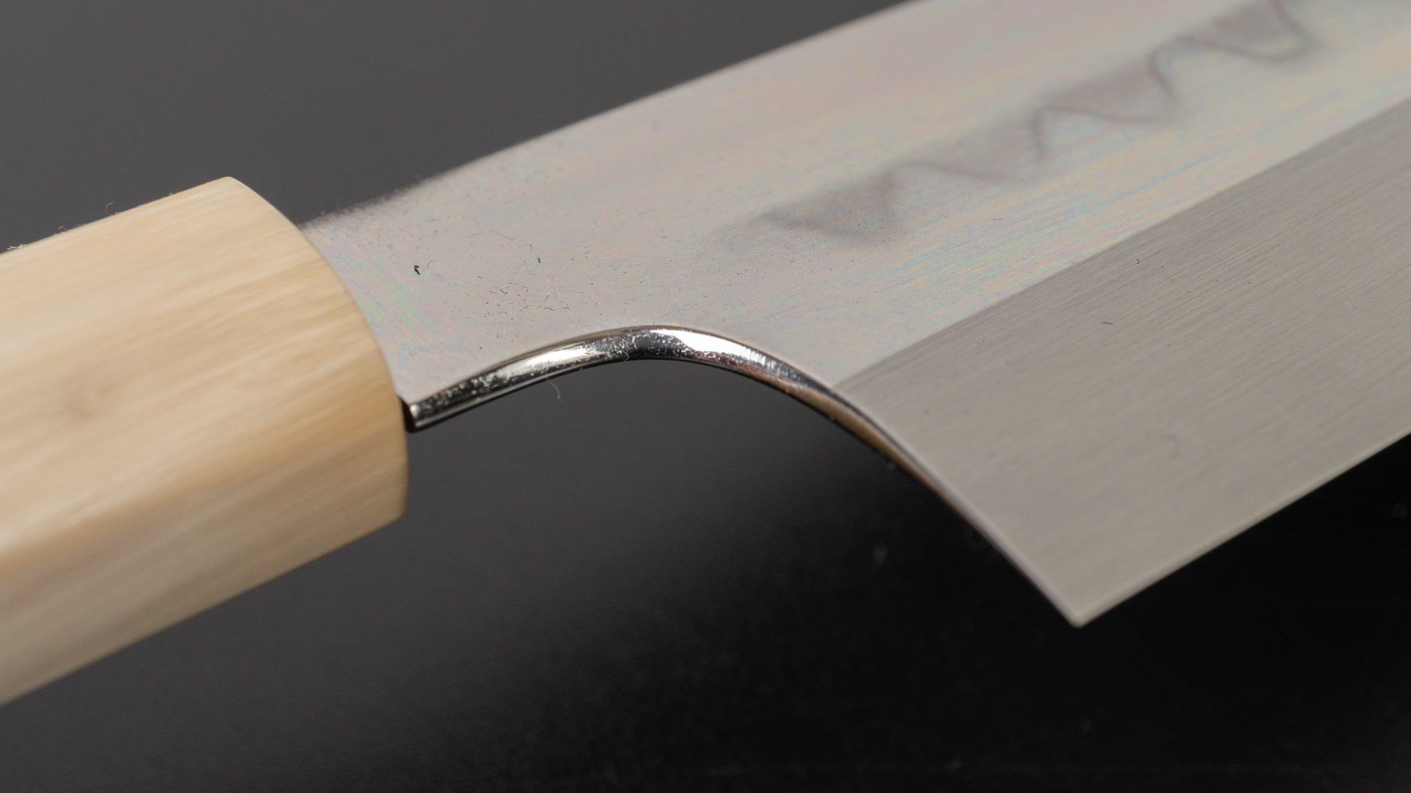 Hitohira Togashi Kambei White #1 Mizu Honyaki Gyuto 240mm Japanese Chef Knife with Taihei Ebony Handle - Limited Edition with Saya #001 - Perfect for Professional Chefs & Sushi Masters
