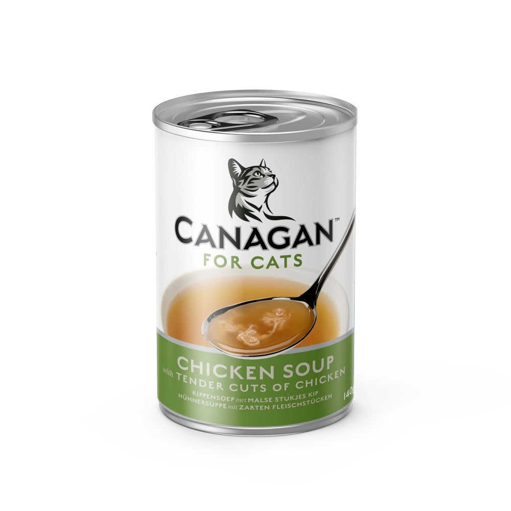 Premium Chicken Cat Soup for Cats - High Protein Wet Cat Food with Natural Ingredients - Perfect for Picky Eaters & Senior Cats - Ideal for Mealtime, Weight Gain & Recovery