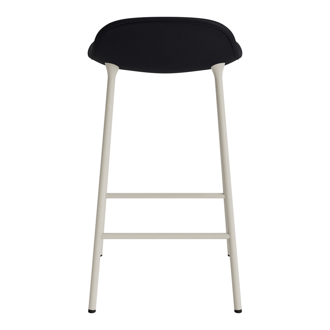 Modern Form Counter Stool with Sturdy Metal Legs & Comfortable Upholstered Seat - Perfect for Kitchen Islands, Breakfast Bars & Home Decor