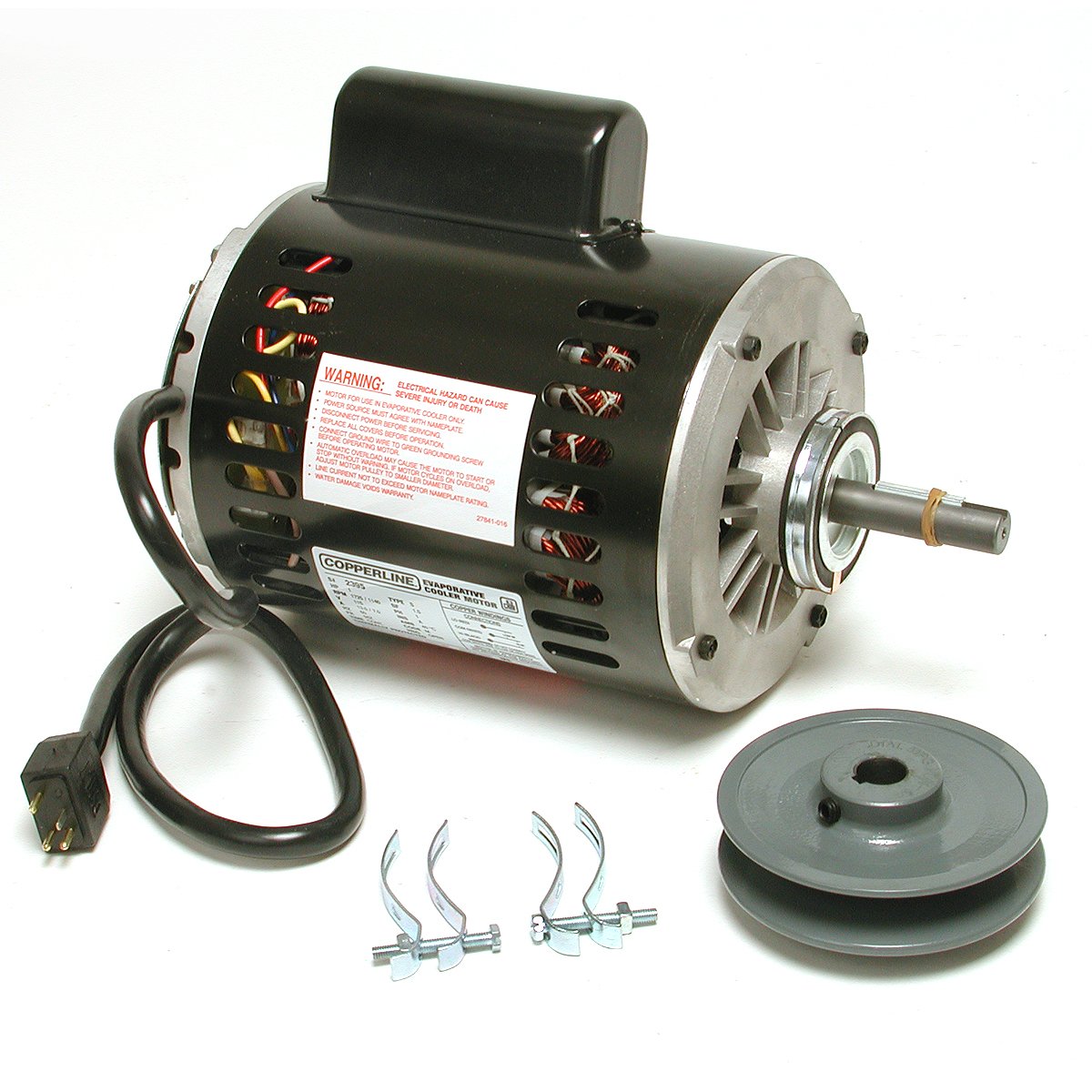 Dial 2393 1 HP 2-Speed Copperline Standard Motor Kit - Perfect for Pool Pumps, Spa Equipment & Water Circulation Systems