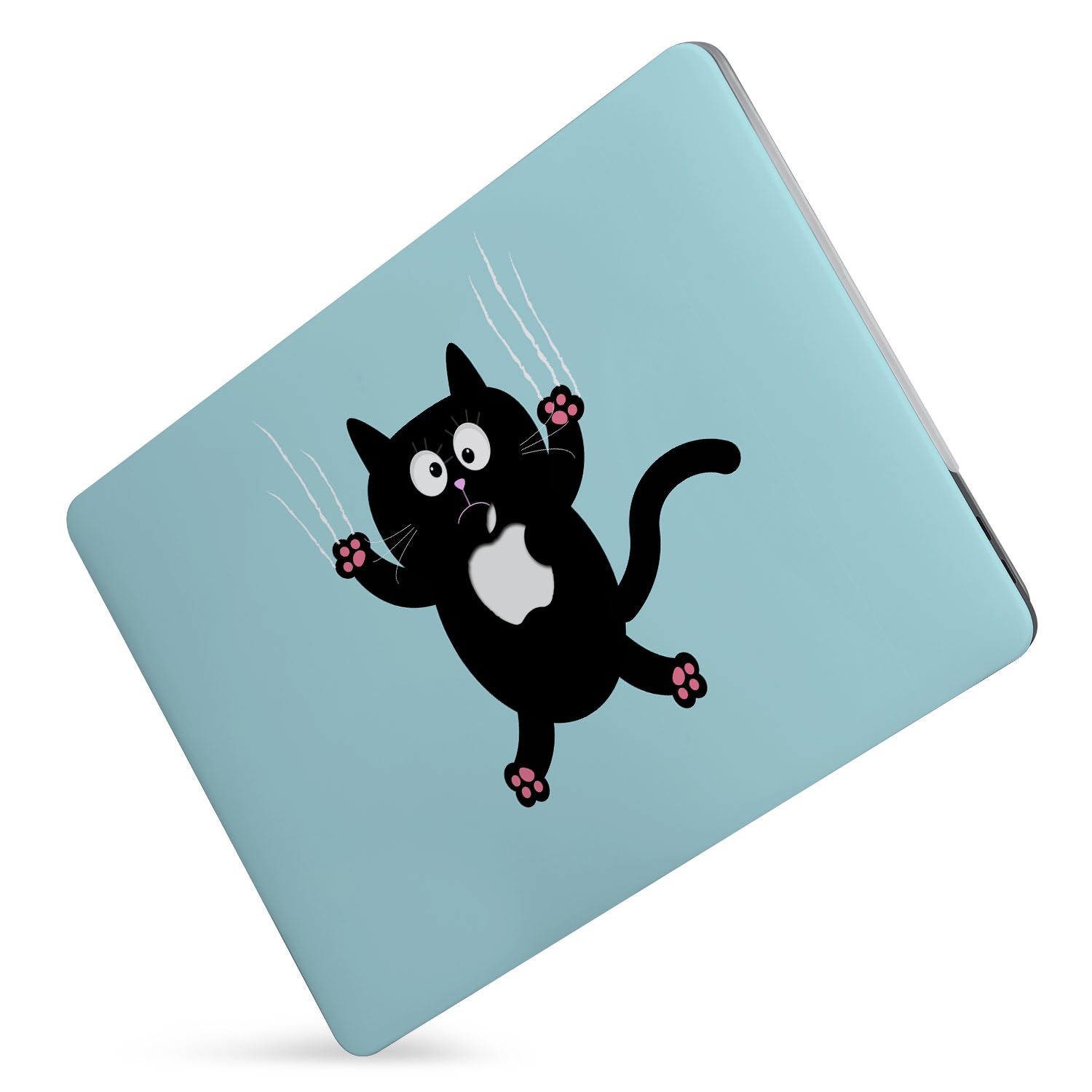 Premium MacBook Pro/Air Protective Case with Cute Cat & Kitty Design - Durable Lightweight Cover for Work, Travel & School