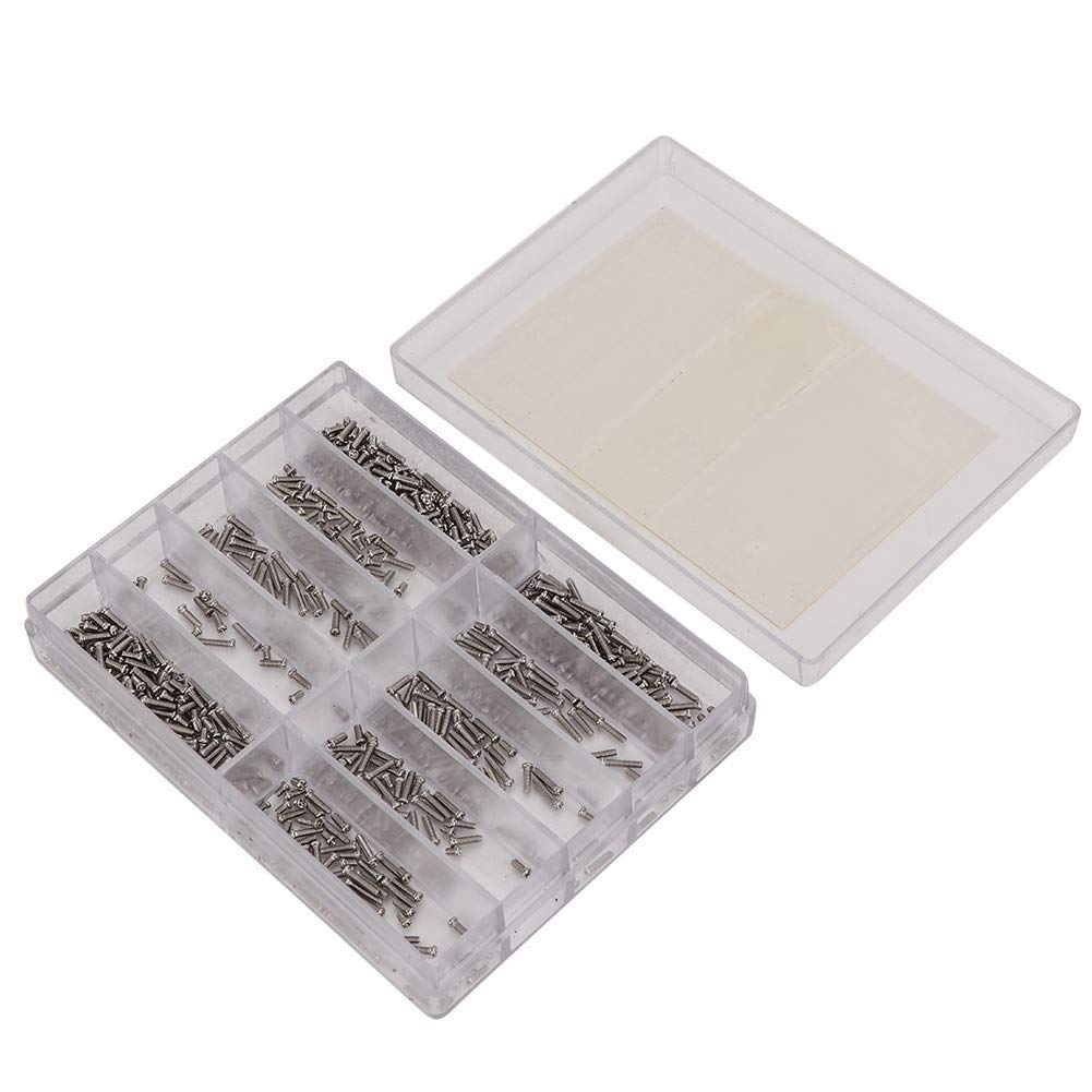 1.6-6.0mm Stainless Steel Watch Screws for Watch Back Repair - Durable Watchmaker Tools for Watch Band, Case & Back Cover Replacement - Perfect for DIY Watch Repair & Maintenance